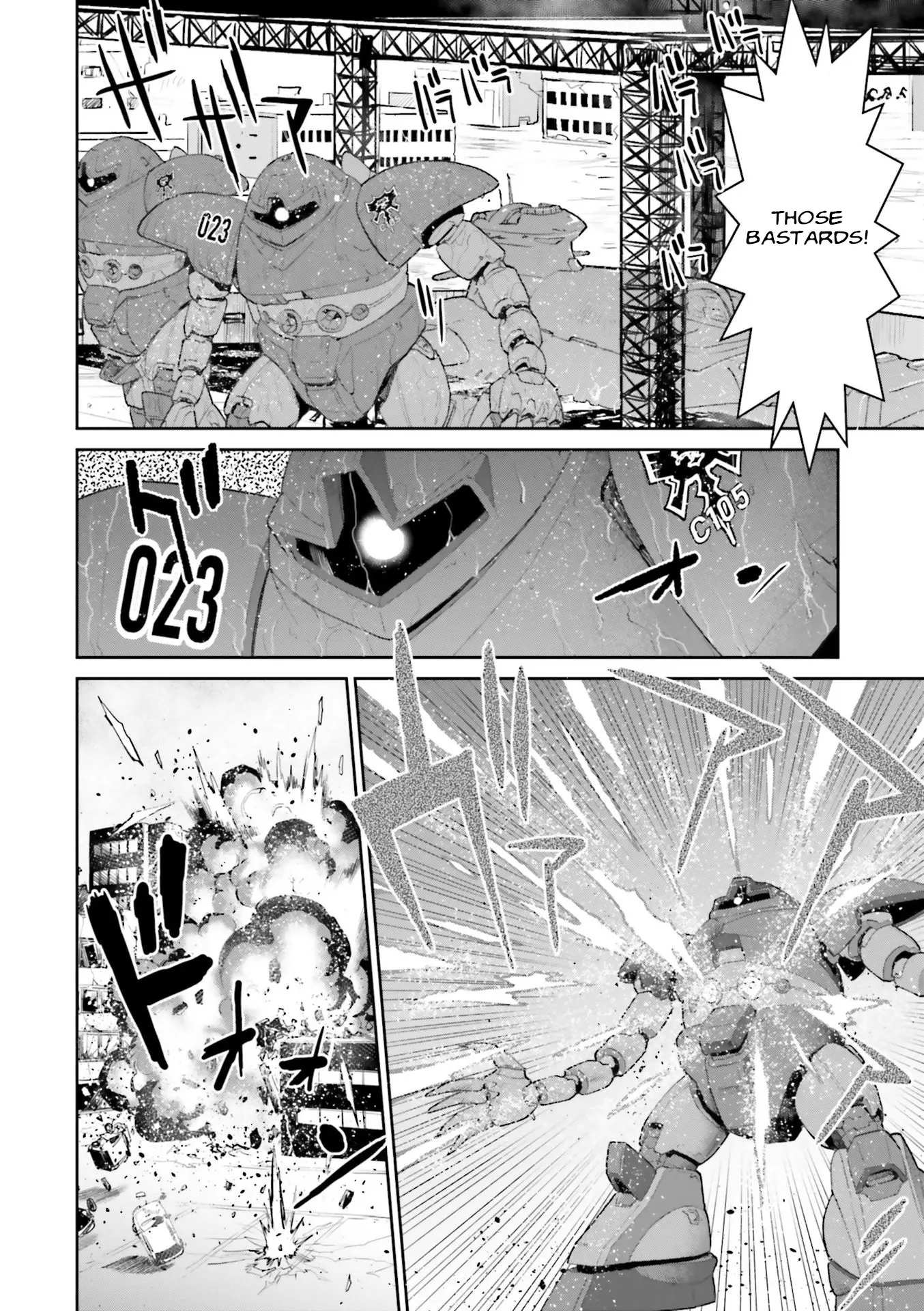 Mobile Suit Gundam Ground Zero - Rise From The Ashes - Vol.2 Chapter 10: Matchi-Manitou Pursuit