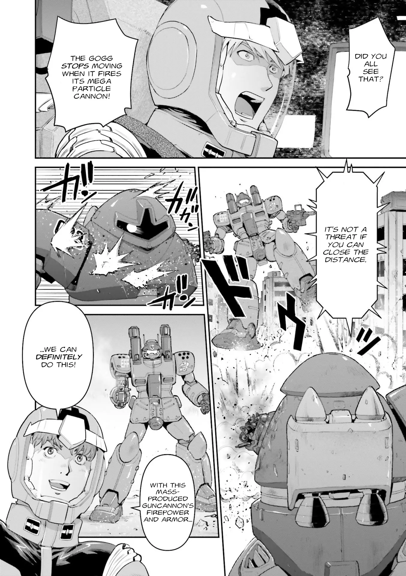 Mobile Suit Gundam Ground Zero - Rise From The Ashes - Vol.2 Chapter 10: Matchi-Manitou Pursuit