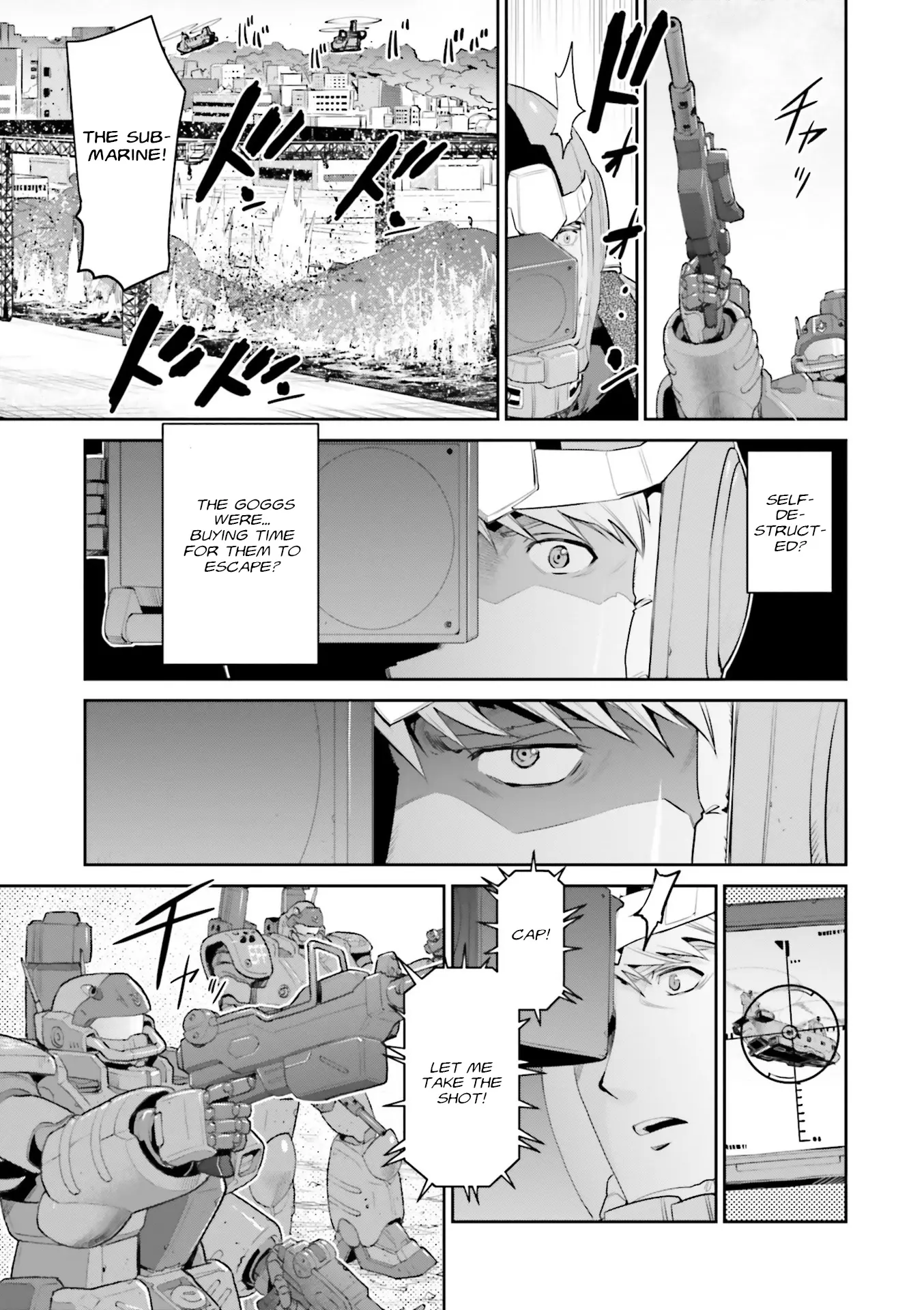 Mobile Suit Gundam Ground Zero - Rise From The Ashes - Vol.2 Chapter 10: Matchi-Manitou Pursuit