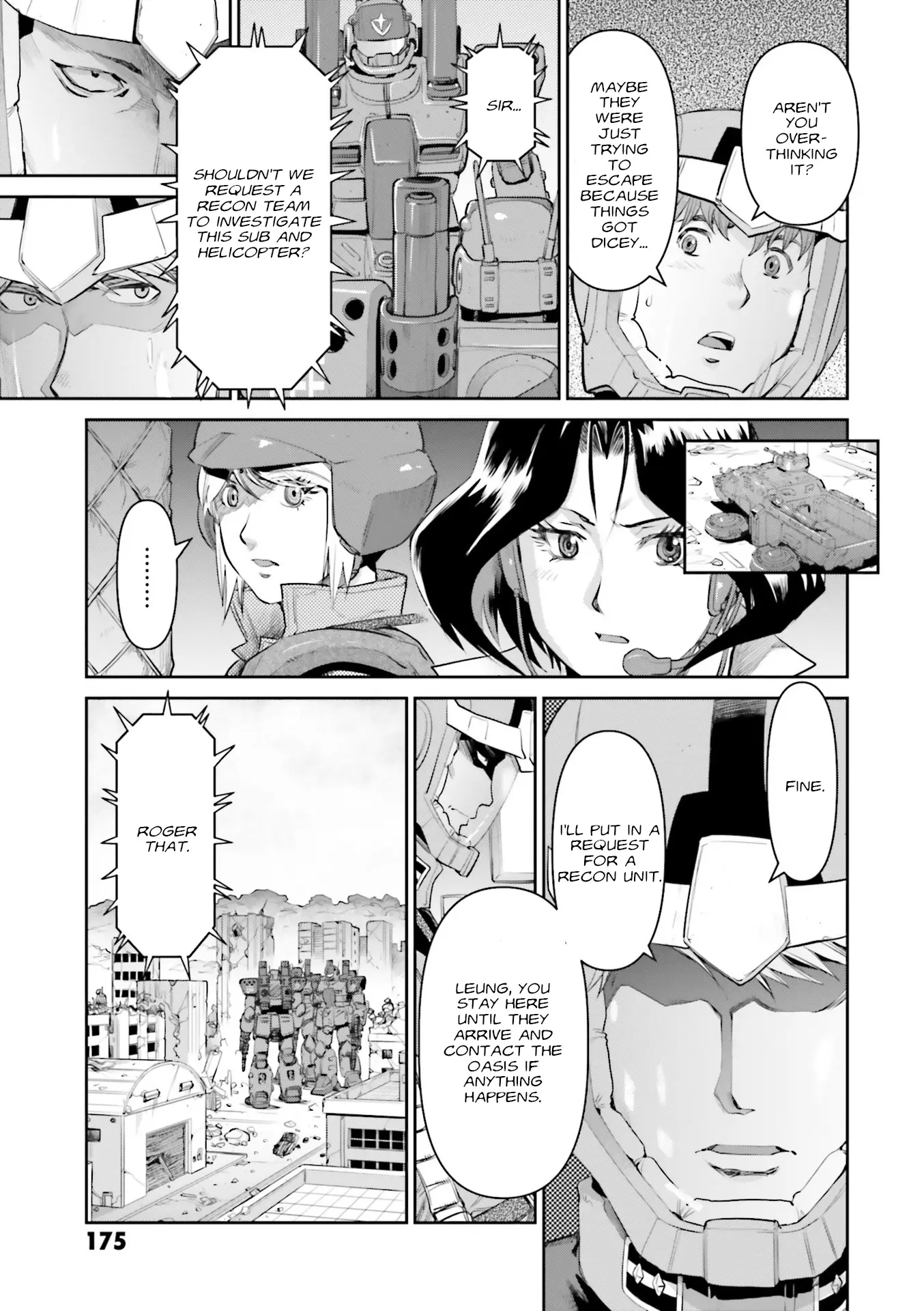 Mobile Suit Gundam Ground Zero - Rise From The Ashes - Vol.2 Chapter 10: Matchi-Manitou Pursuit