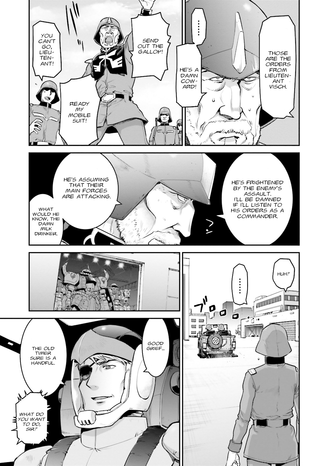 Mobile Suit Gundam Ground Zero - Rise From The Ashes - Vol.1 Chapter 4: Battle