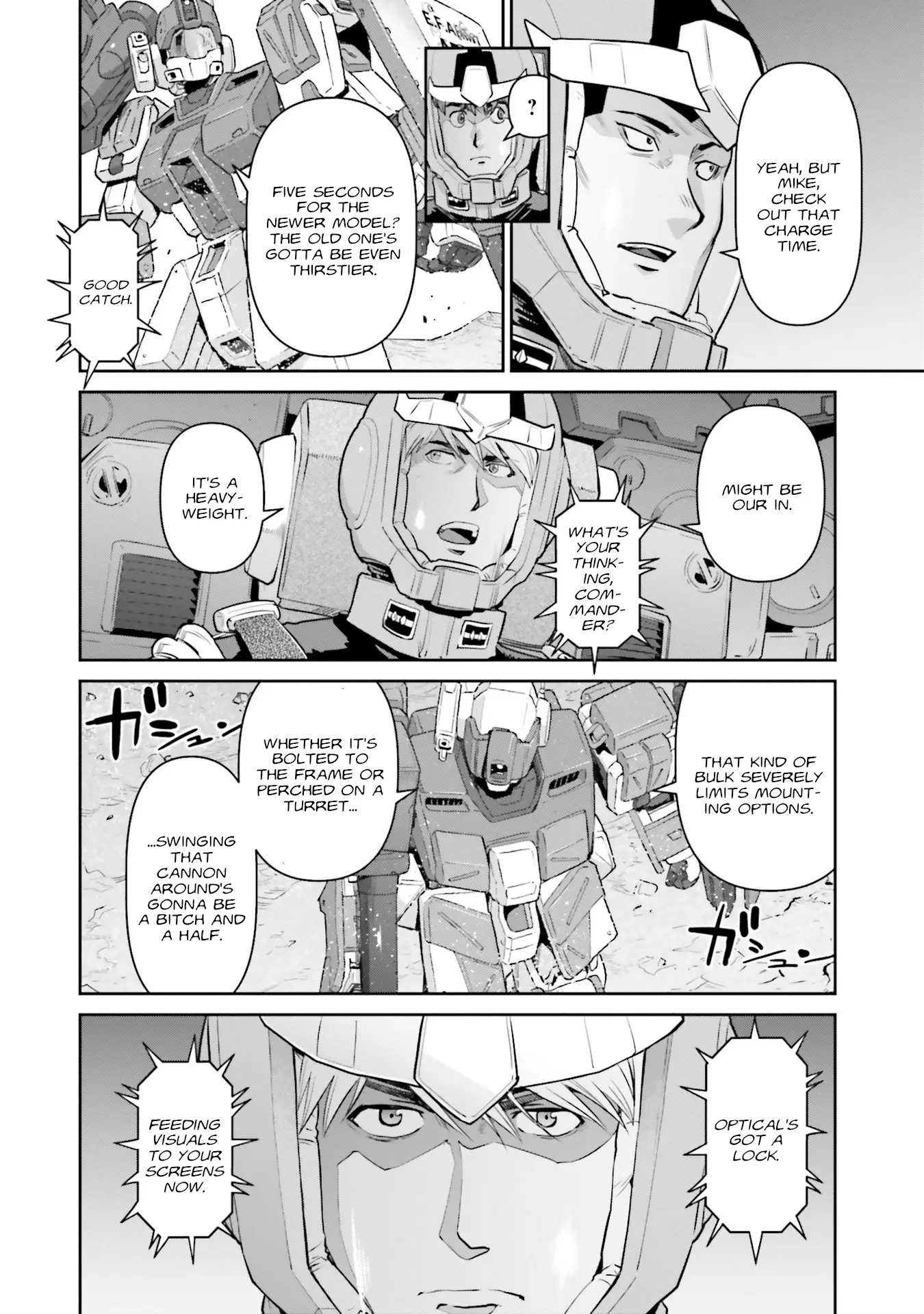 Mobile Suit Gundam Ground Zero - Rise From The Ashes - Vol.4 Chapter 19: Rhinosaurus