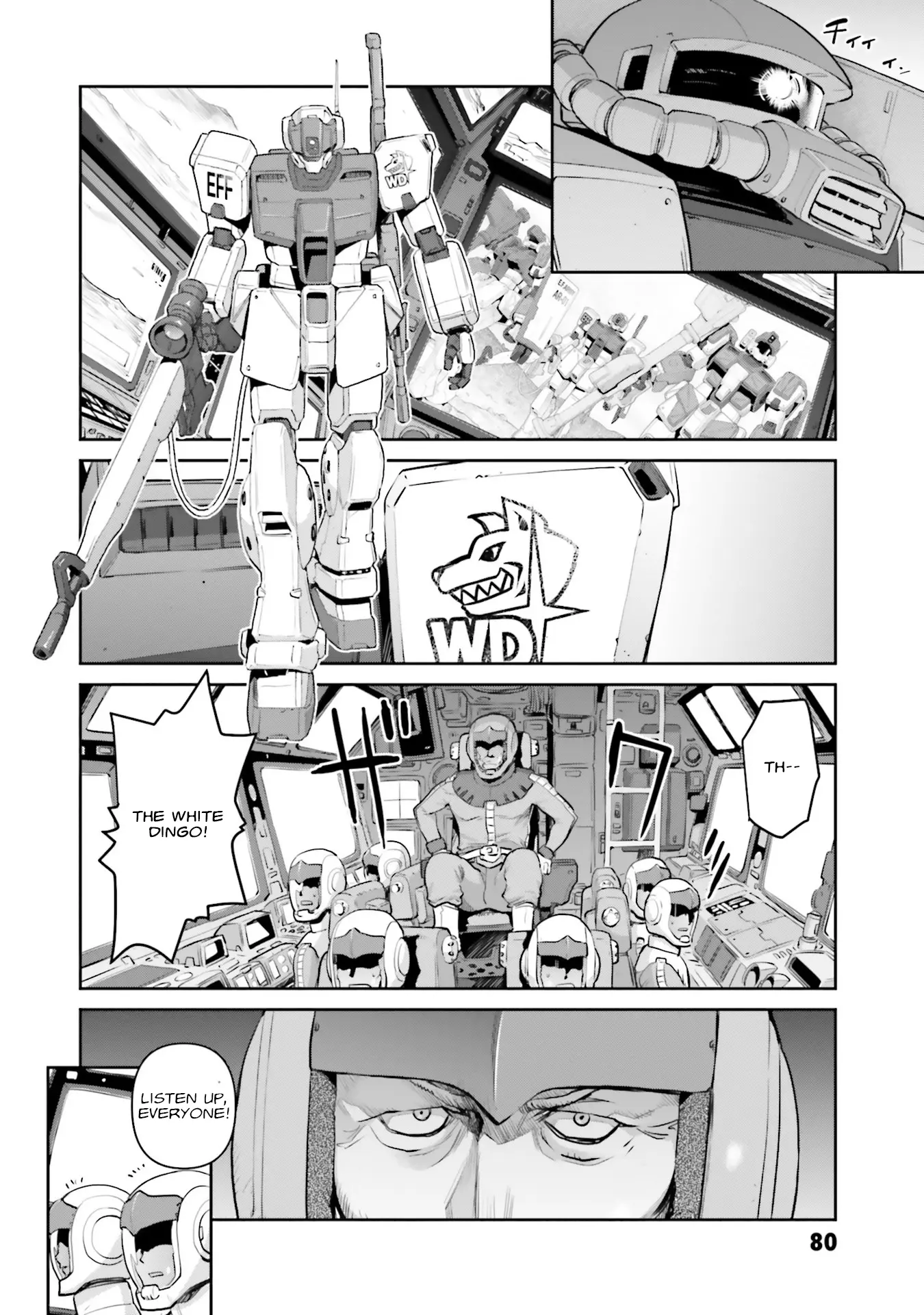 Mobile Suit Gundam Ground Zero - Rise From The Ashes - Vol.4 Chapter 19: Rhinosaurus