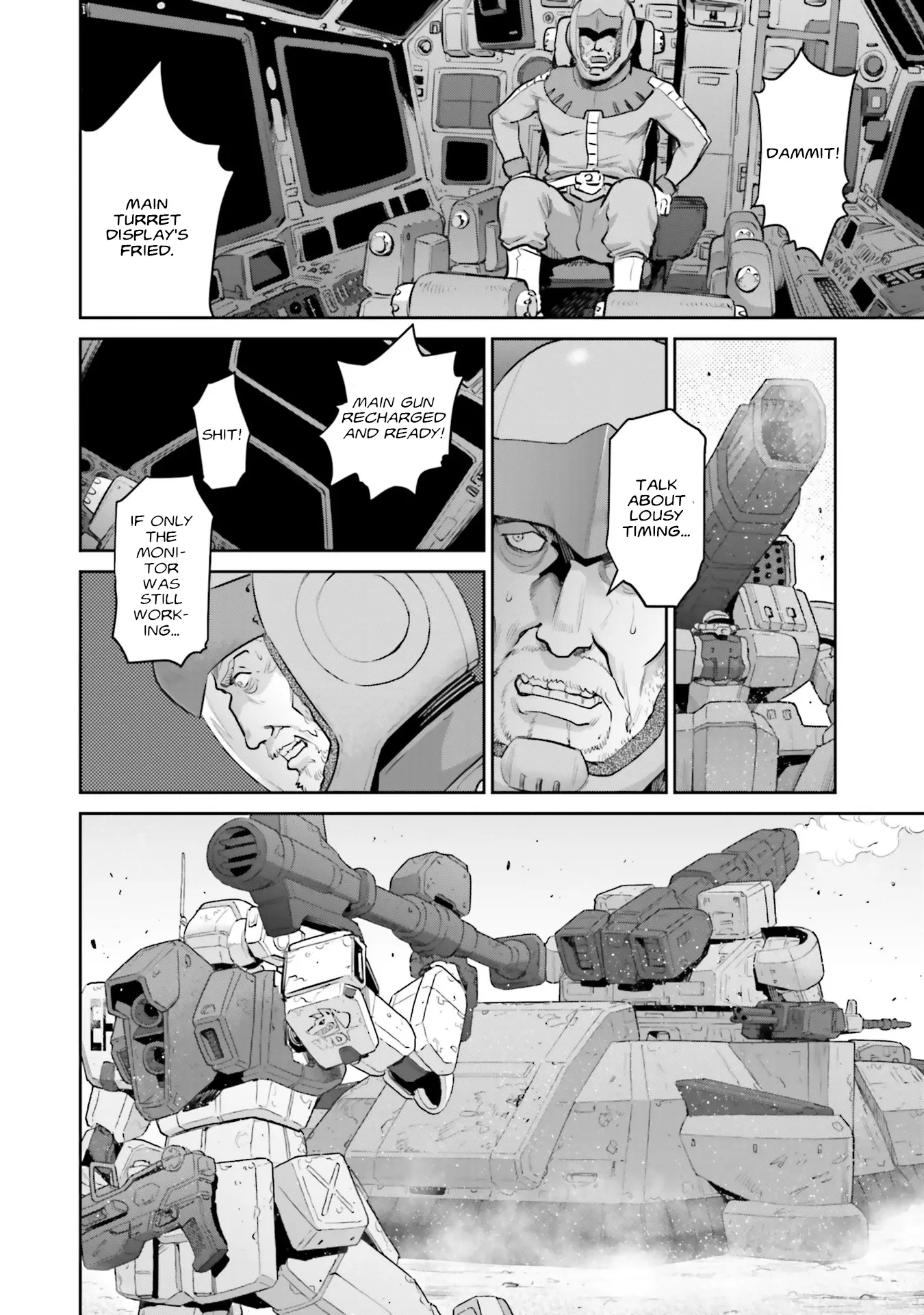 Mobile Suit Gundam Ground Zero - Rise From The Ashes - Vol.4 Chapter 19: Rhinosaurus