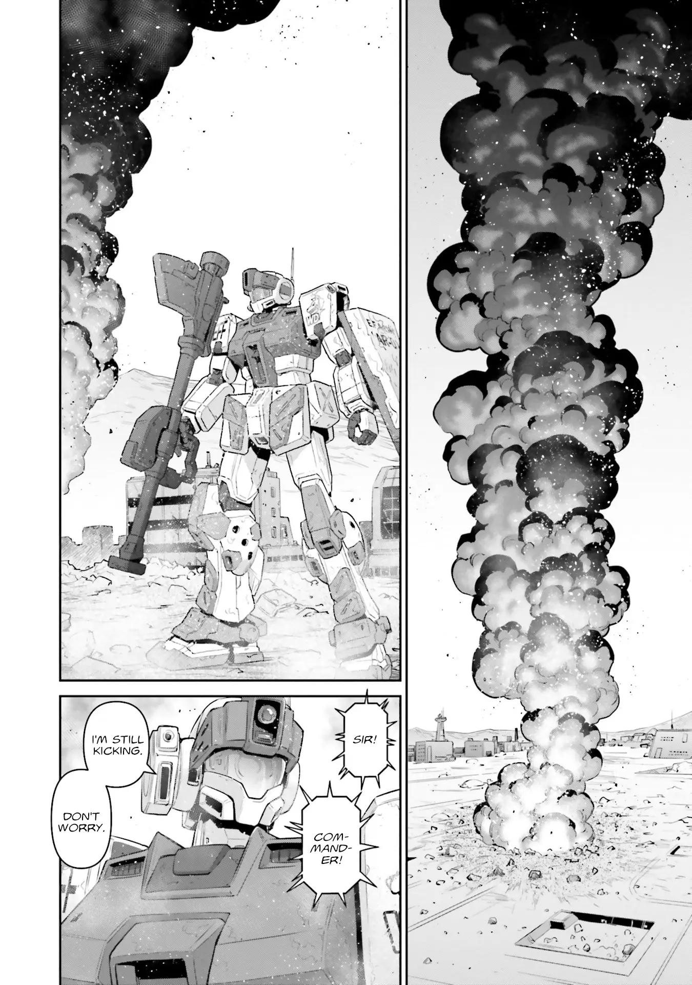 Mobile Suit Gundam Ground Zero - Rise From The Ashes - Vol.4 Chapter 19: Rhinosaurus