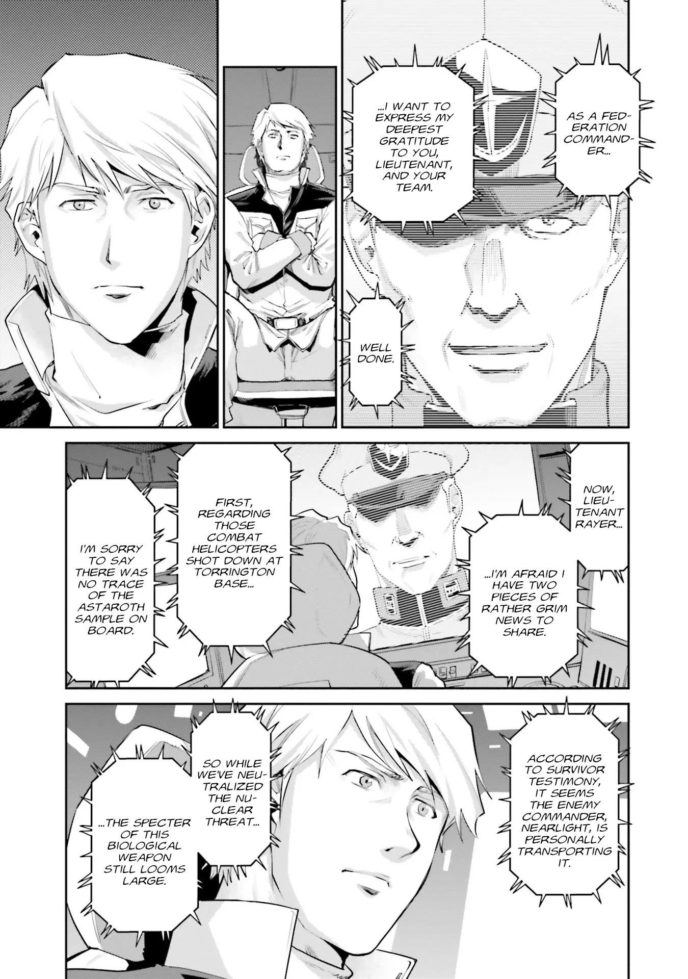 Mobile Suit Gundam Ground Zero - Rise From The Ashes - Vol.3 Chapter 15: Eve Of The Final Battle