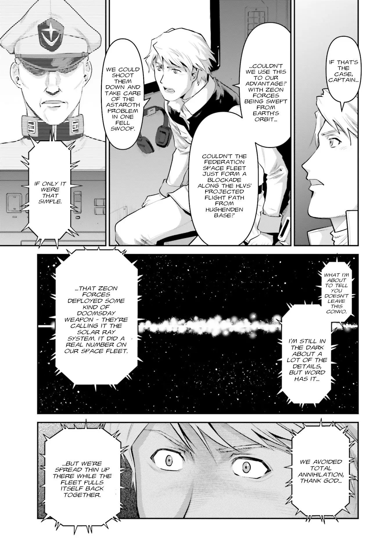 Mobile Suit Gundam Ground Zero - Rise From The Ashes - Vol.3 Chapter 15: Eve Of The Final Battle