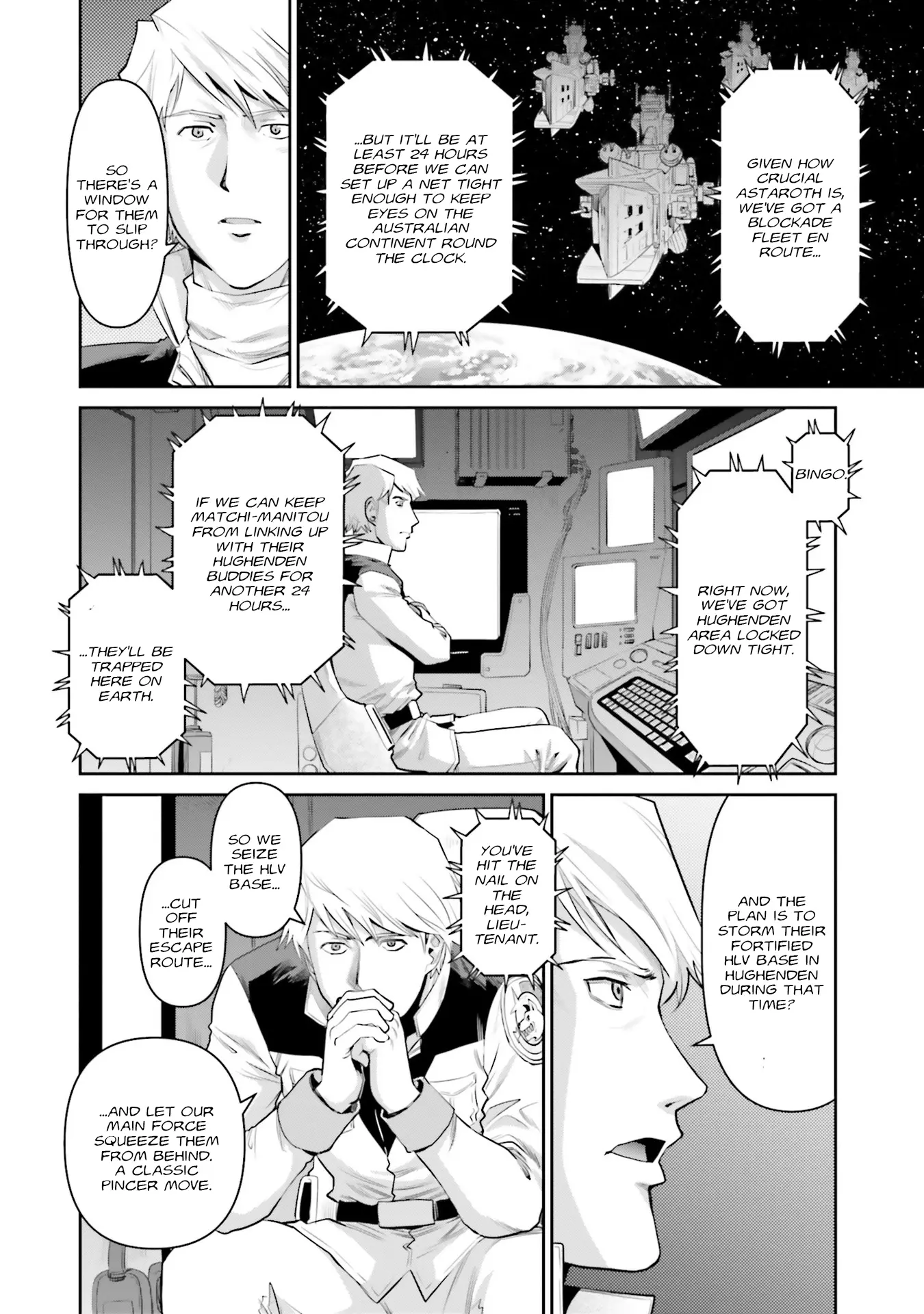 Mobile Suit Gundam Ground Zero - Rise From The Ashes - Vol.3 Chapter 15: Eve Of The Final Battle