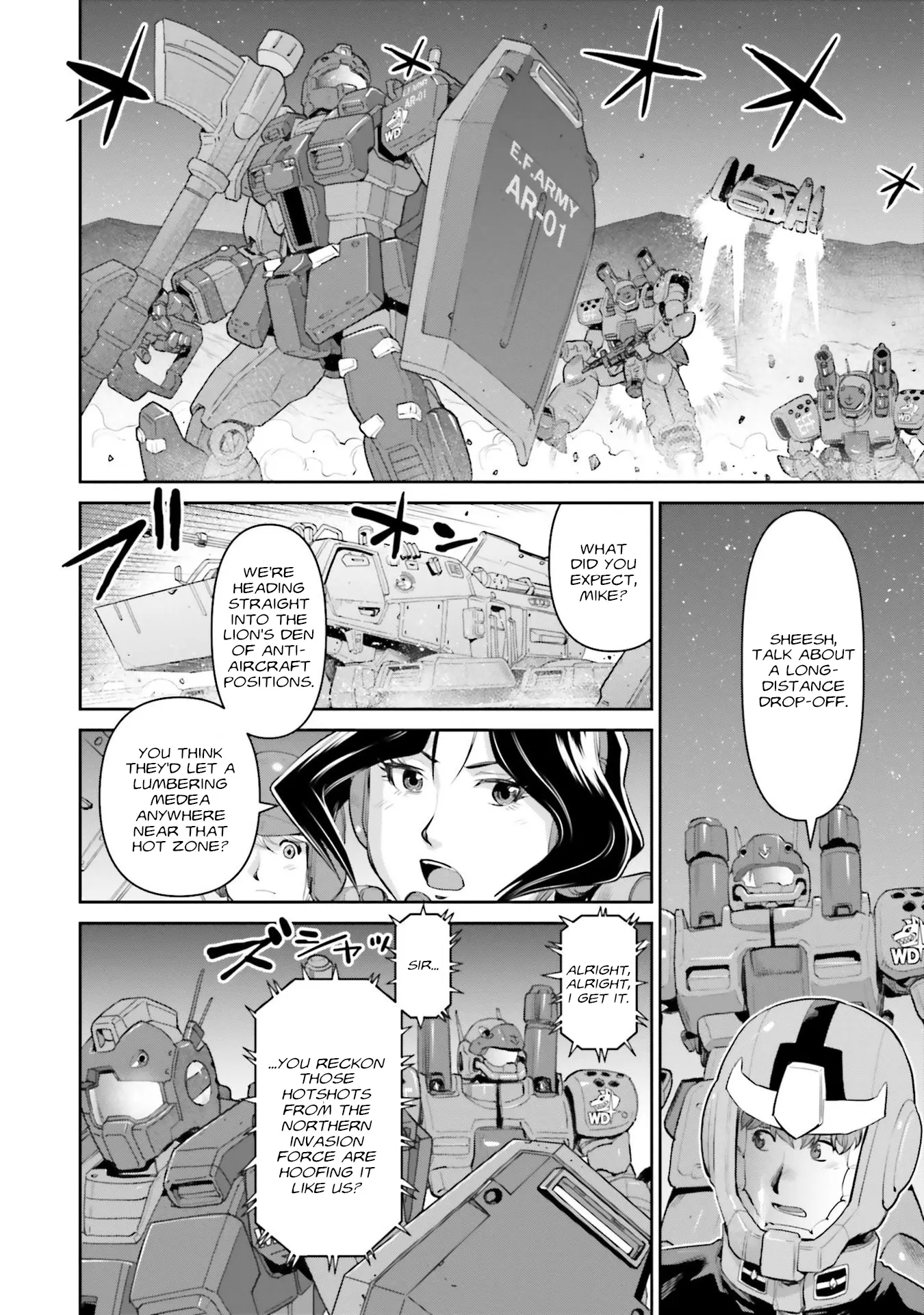 Mobile Suit Gundam Ground Zero - Rise From The Ashes - Vol.3 Chapter 15: Eve Of The Final Battle