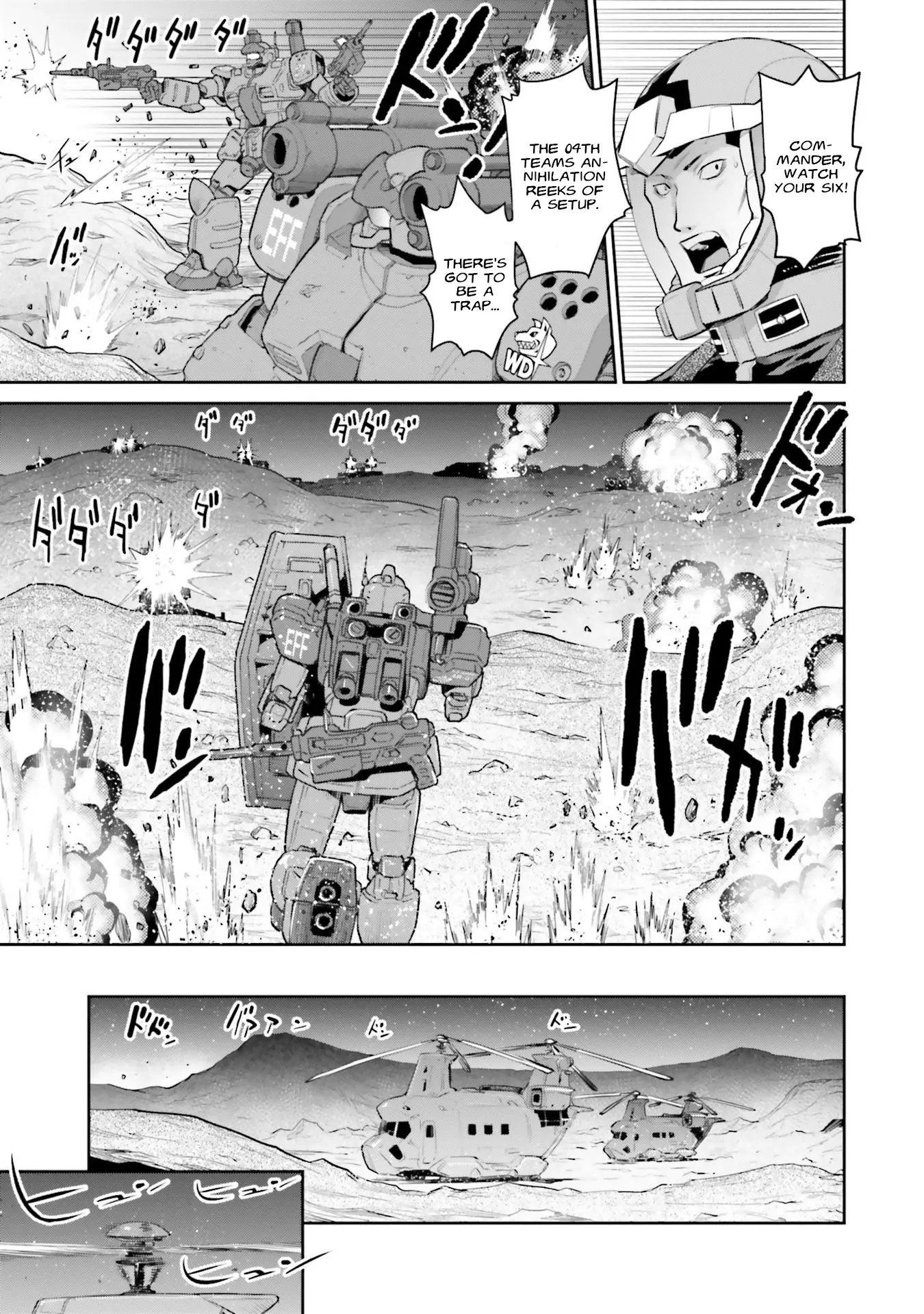 Mobile Suit Gundam Ground Zero - Rise From The Ashes - Vol.3 Chapter 15: Eve Of The Final Battle