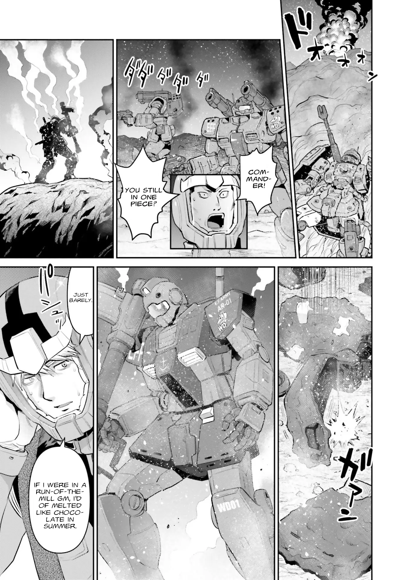 Mobile Suit Gundam Ground Zero - Rise From The Ashes - Vol.3 Chapter 15: Eve Of The Final Battle