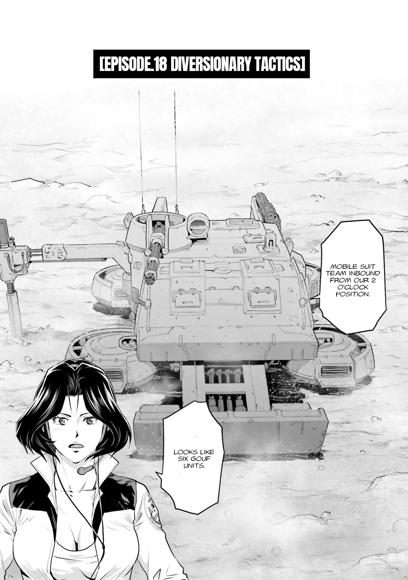 Mobile Suit Gundam Ground Zero - Rise From The Ashes - Vol.4 Chapter 18: Diversionary Tactics