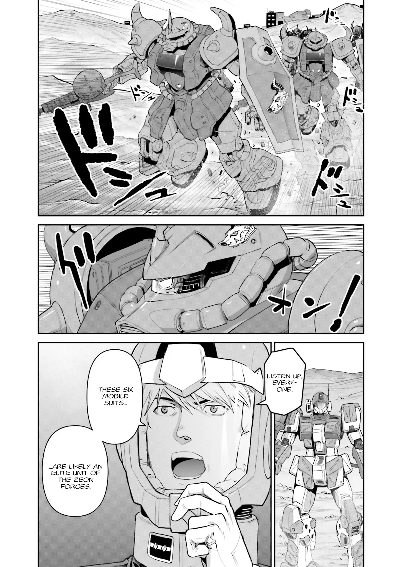 Mobile Suit Gundam Ground Zero - Rise From The Ashes - Vol.4 Chapter 18: Diversionary Tactics