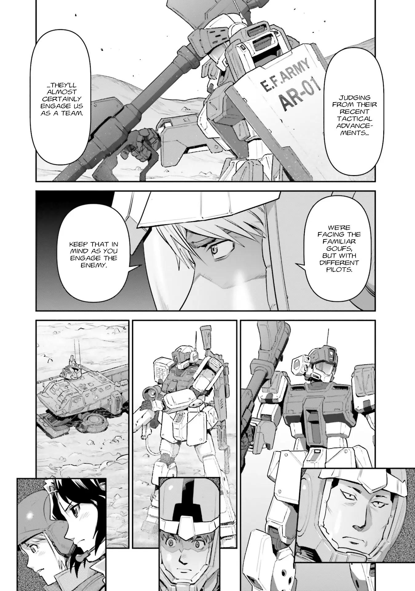 Mobile Suit Gundam Ground Zero - Rise From The Ashes - Vol.4 Chapter 18: Diversionary Tactics