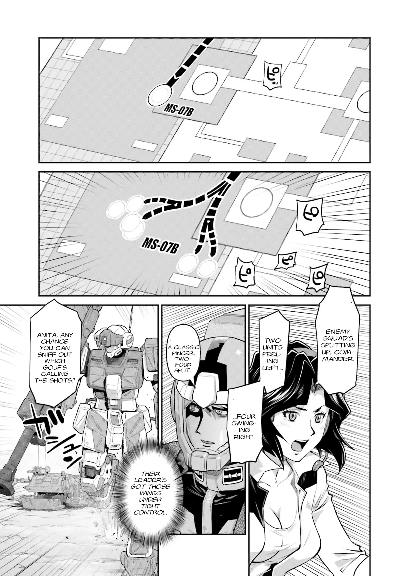 Mobile Suit Gundam Ground Zero - Rise From The Ashes - Vol.4 Chapter 18: Diversionary Tactics