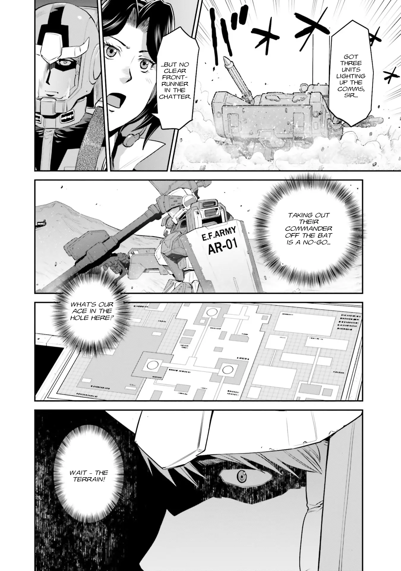 Mobile Suit Gundam Ground Zero - Rise From The Ashes - Vol.4 Chapter 18: Diversionary Tactics