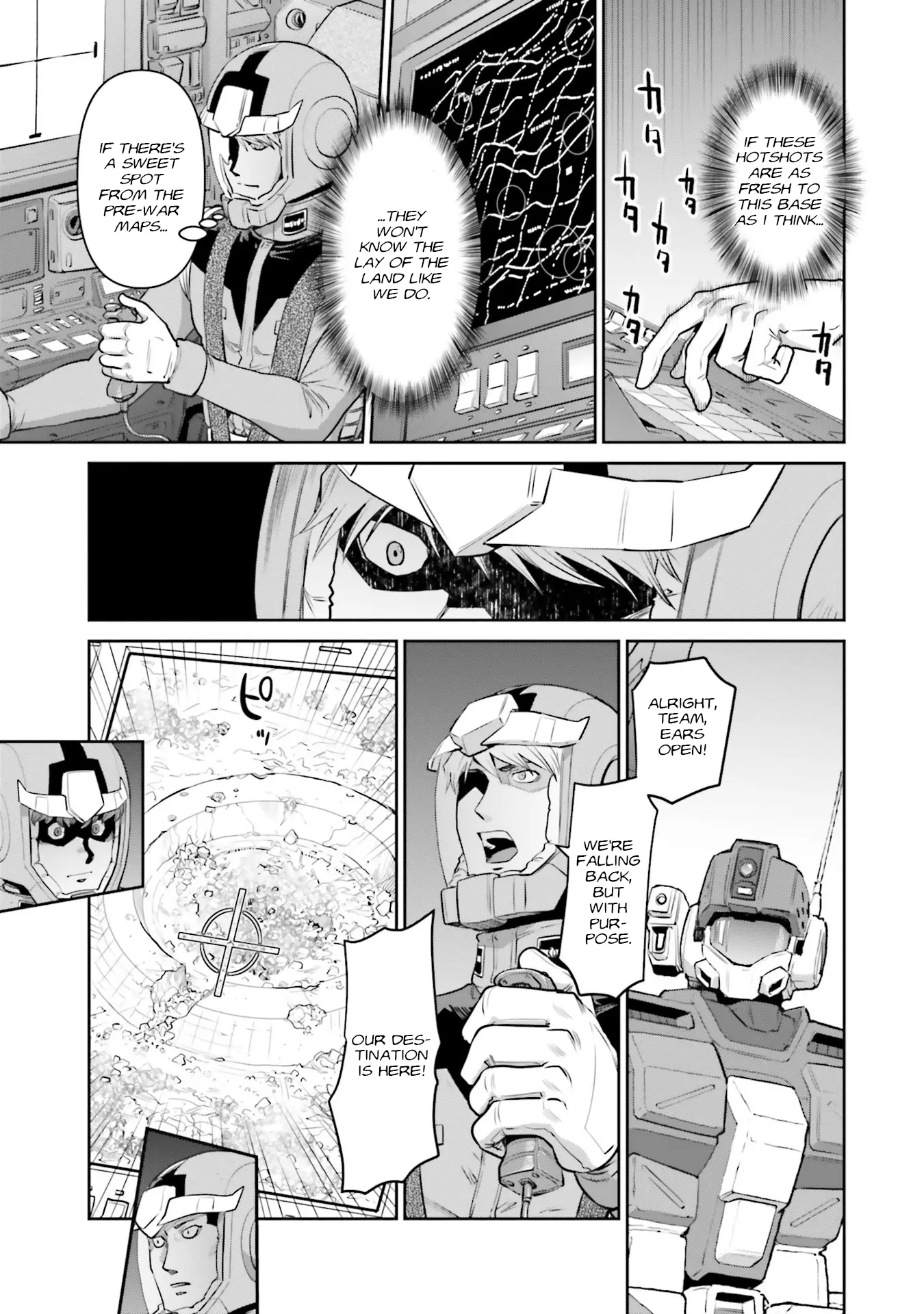 Mobile Suit Gundam Ground Zero - Rise From The Ashes - Vol.4 Chapter 18: Diversionary Tactics