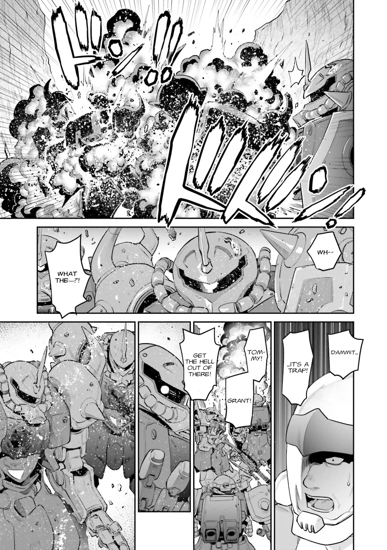 Mobile Suit Gundam Ground Zero - Rise From The Ashes - Vol.4 Chapter 18: Diversionary Tactics