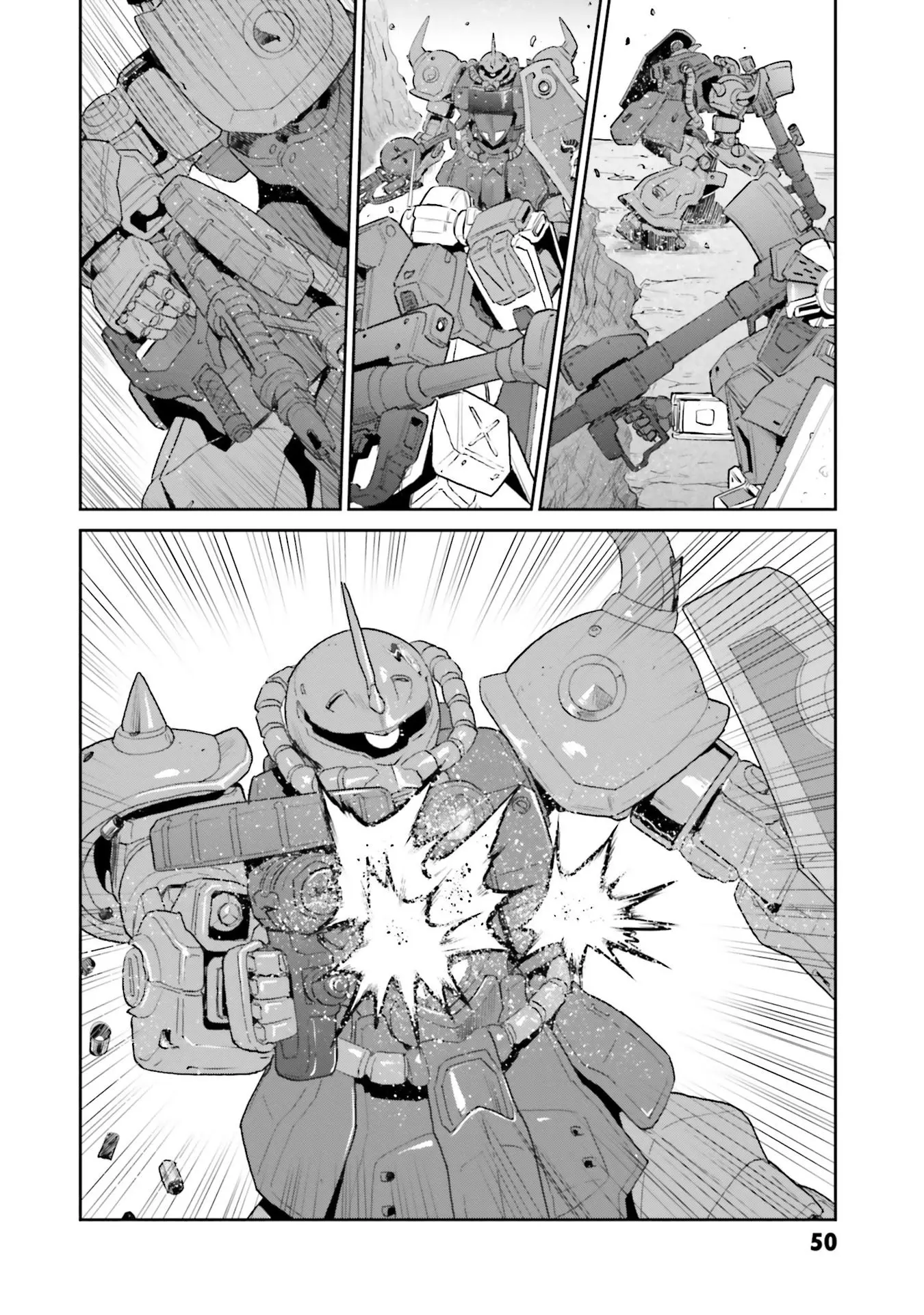 Mobile Suit Gundam Ground Zero - Rise From The Ashes - Vol.4 Chapter 18: Diversionary Tactics