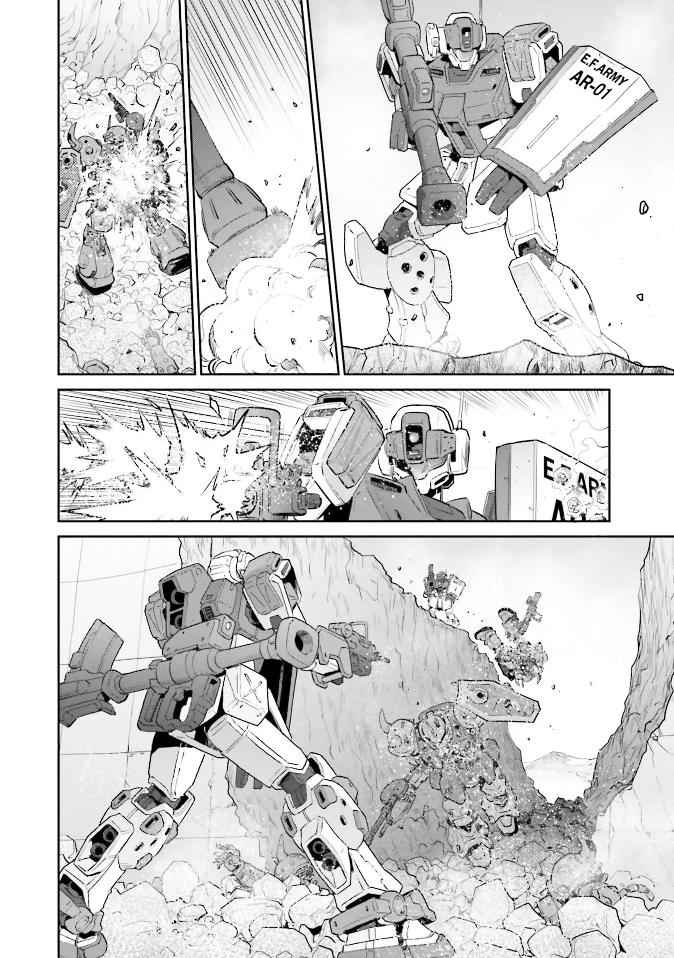 Mobile Suit Gundam Ground Zero - Rise From The Ashes - Vol.4 Chapter 18: Diversionary Tactics