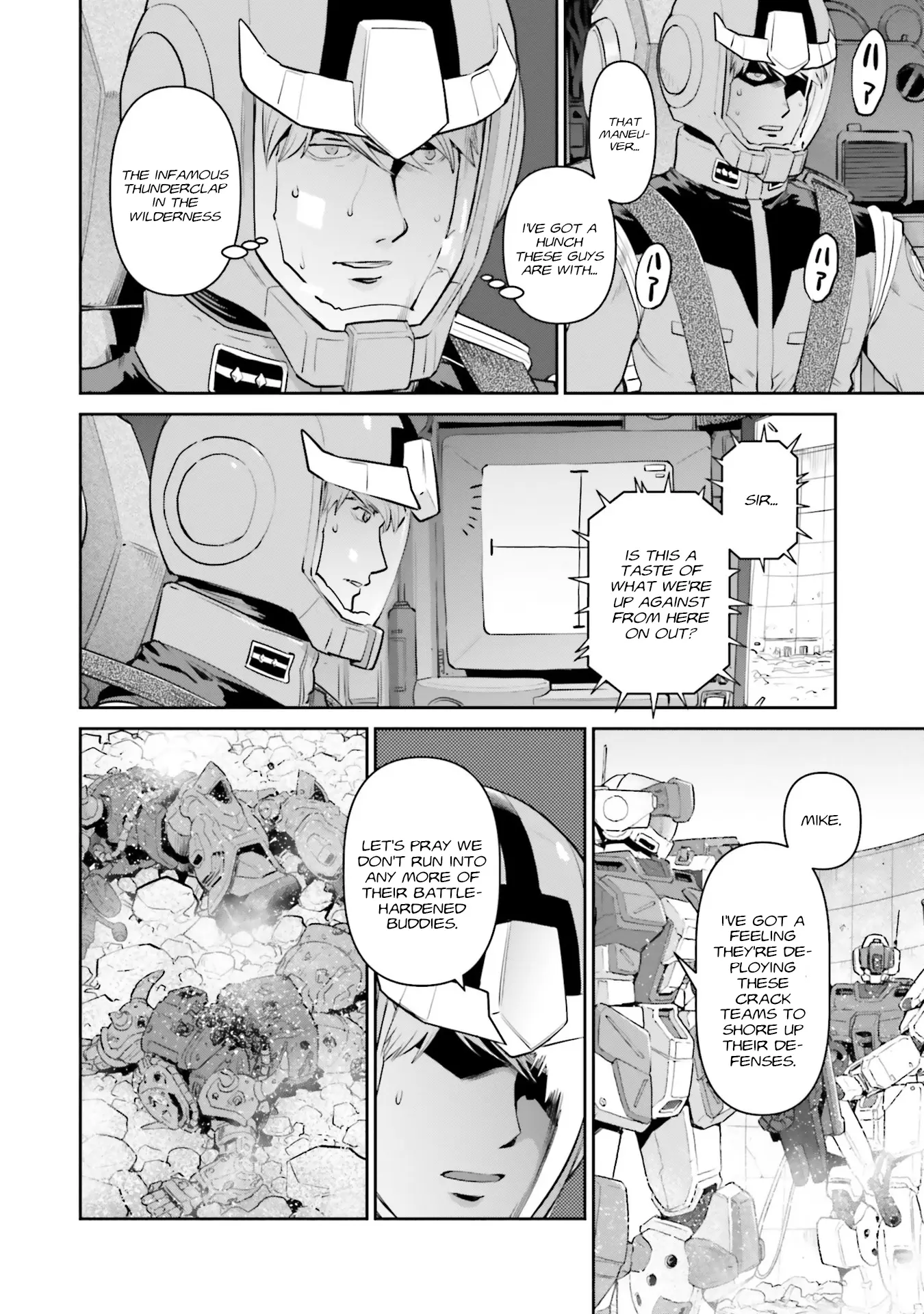 Mobile Suit Gundam Ground Zero - Rise From The Ashes - Vol.4 Chapter 18: Diversionary Tactics