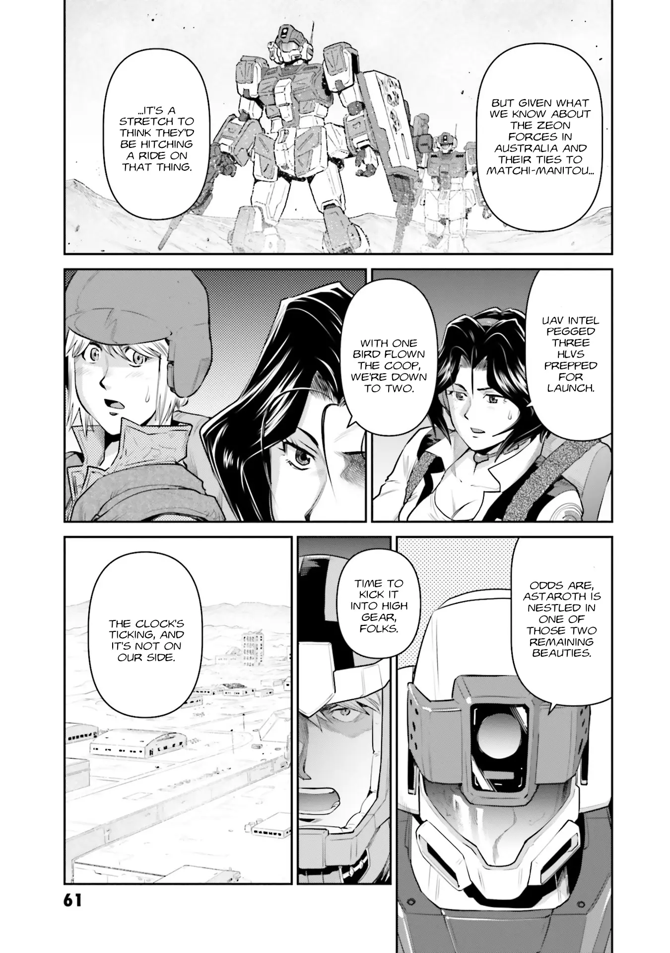 Mobile Suit Gundam Ground Zero - Rise From The Ashes - Vol.4 Chapter 18: Diversionary Tactics