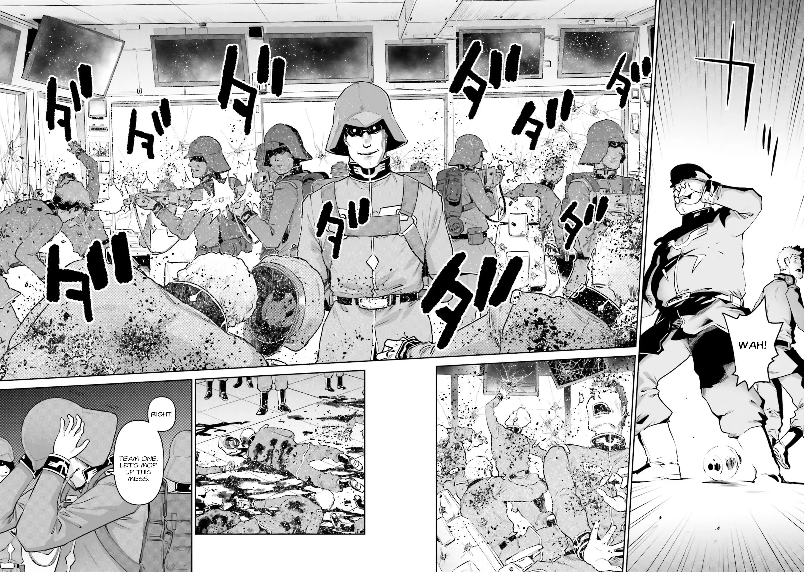 Mobile Suit Gundam Ground Zero - Rise From The Ashes - Vol.4 Chapter 18: Diversionary Tactics