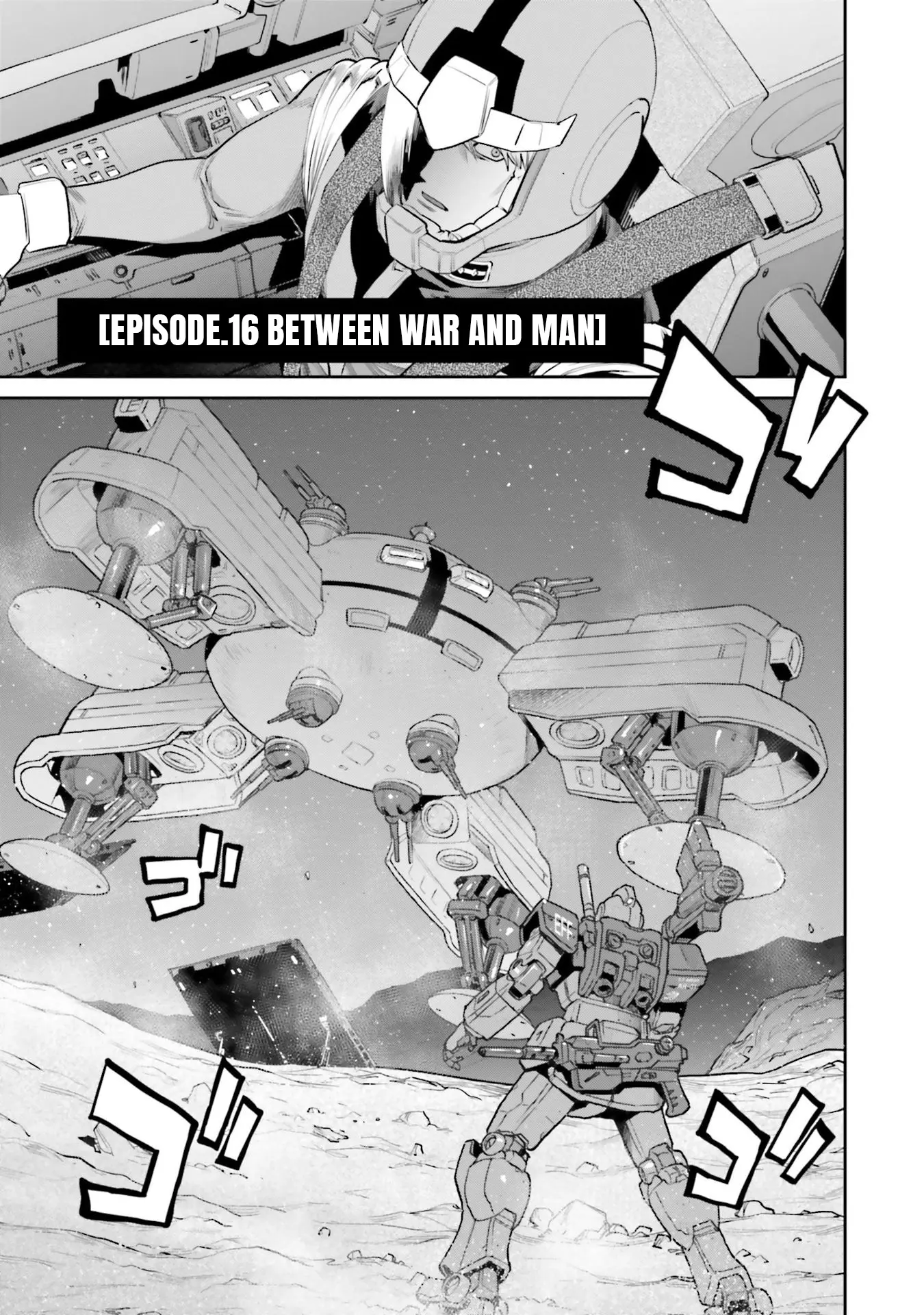 Mobile Suit Gundam Ground Zero - Rise From The Ashes - Vol.3 Chapter 16: Between War And Man