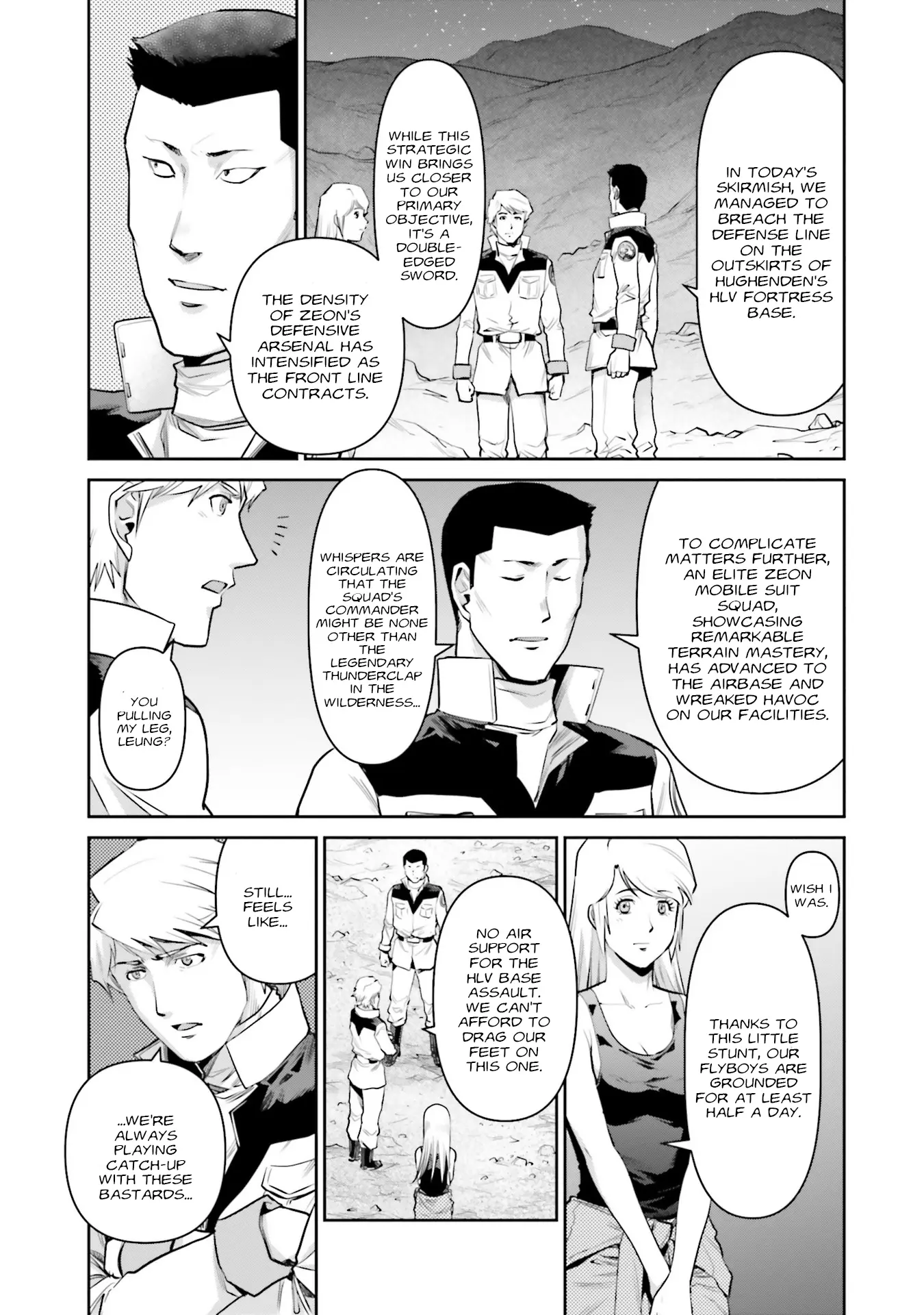 Mobile Suit Gundam Ground Zero - Rise From The Ashes - Vol.3 Chapter 16: Between War And Man