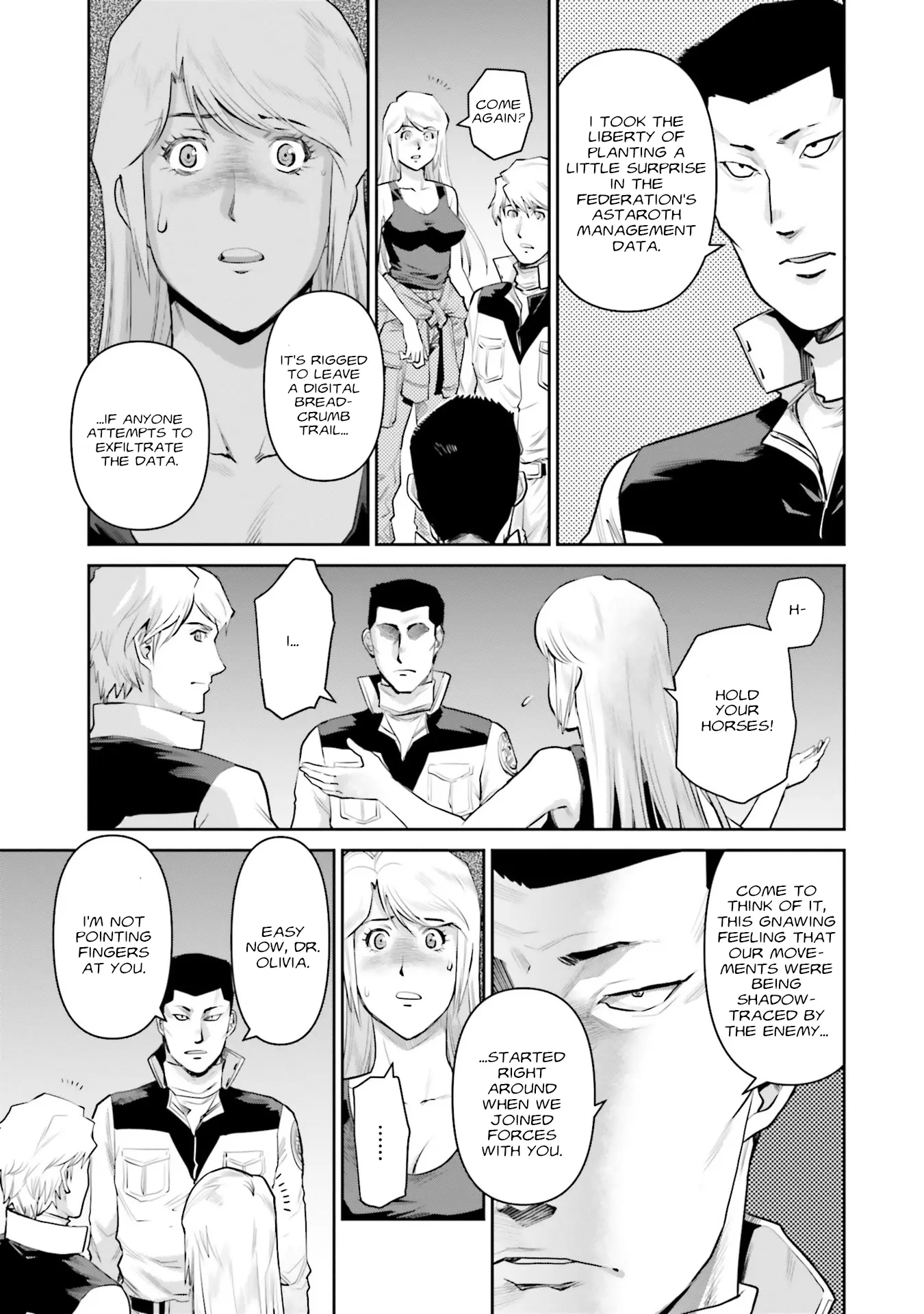 Mobile Suit Gundam Ground Zero - Rise From The Ashes - Vol.3 Chapter 16: Between War And Man