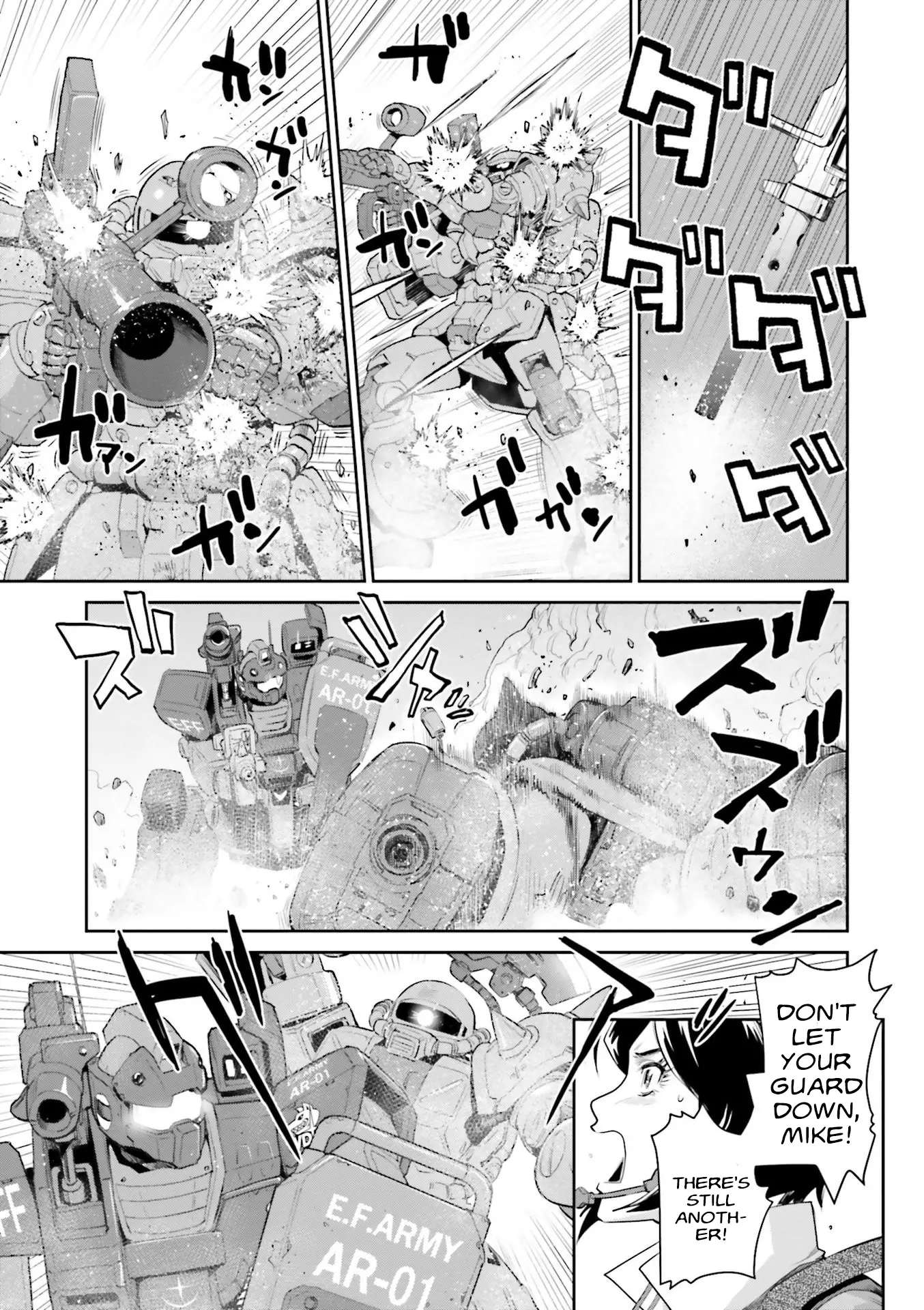 Mobile Suit Gundam Ground Zero - Rise From The Ashes - Vol.2 Chapter 7: Ambush