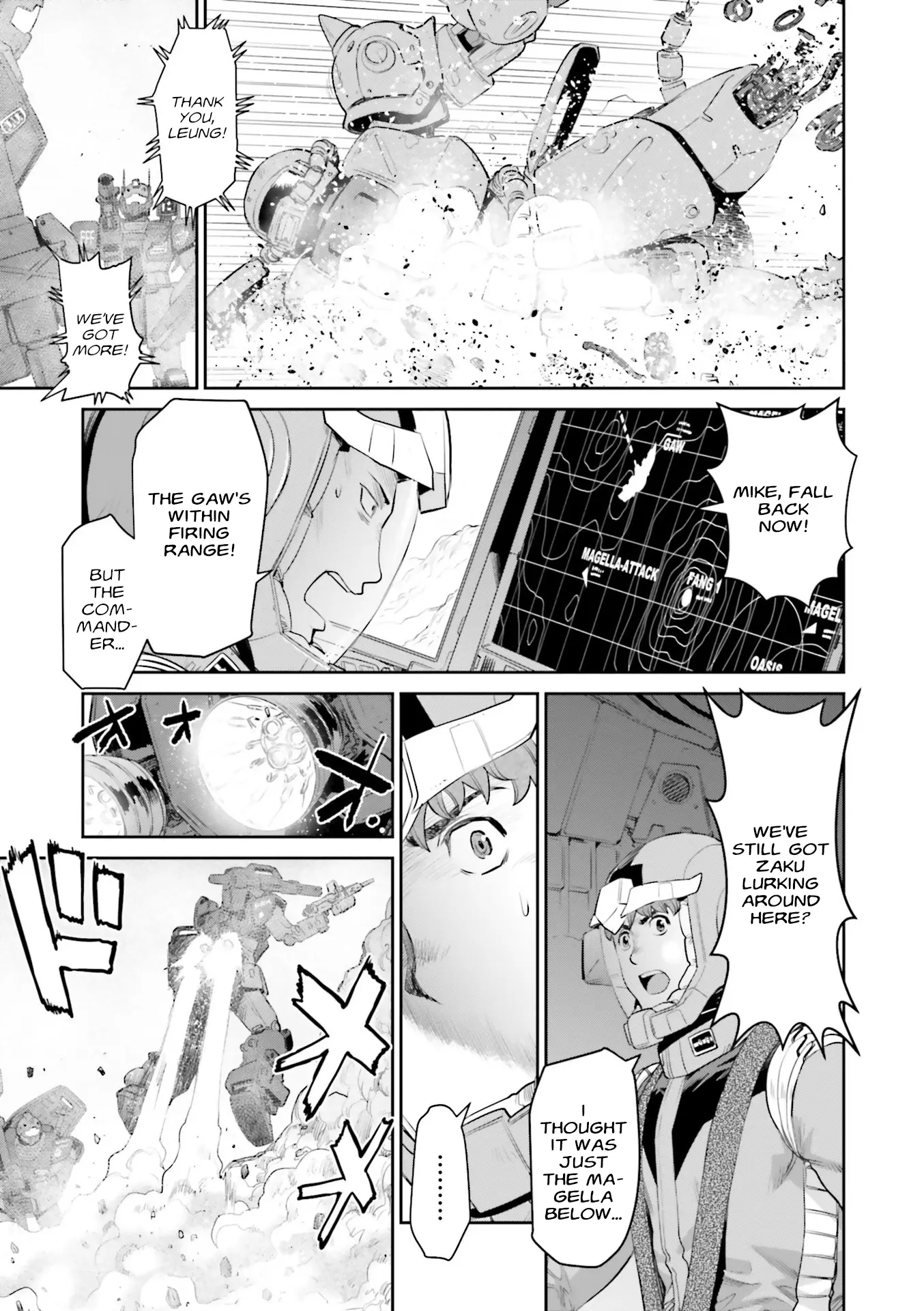 Mobile Suit Gundam Ground Zero - Rise From The Ashes - Vol.2 Chapter 7: Ambush