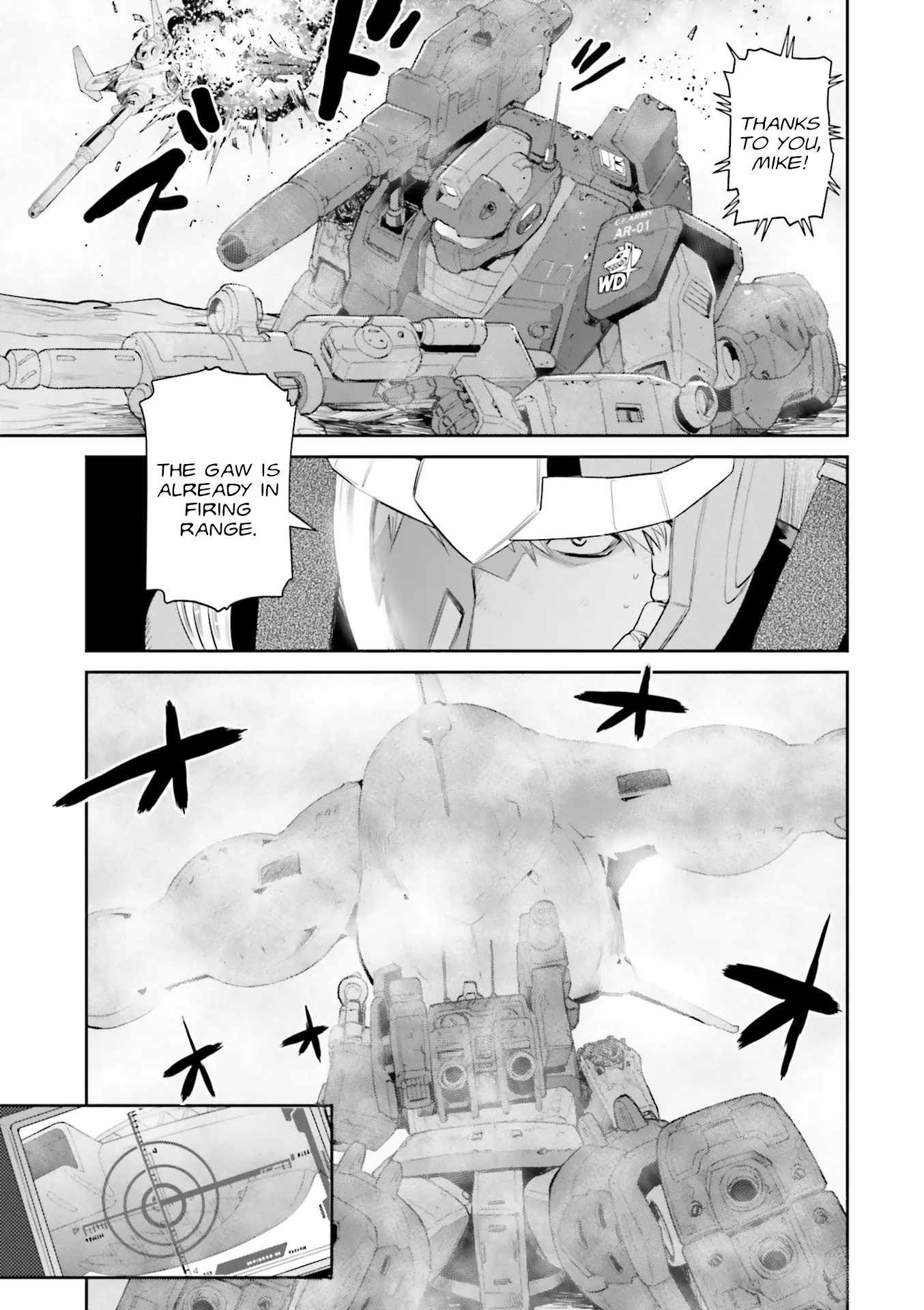 Mobile Suit Gundam Ground Zero - Rise From The Ashes - Vol.2 Chapter 7: Ambush