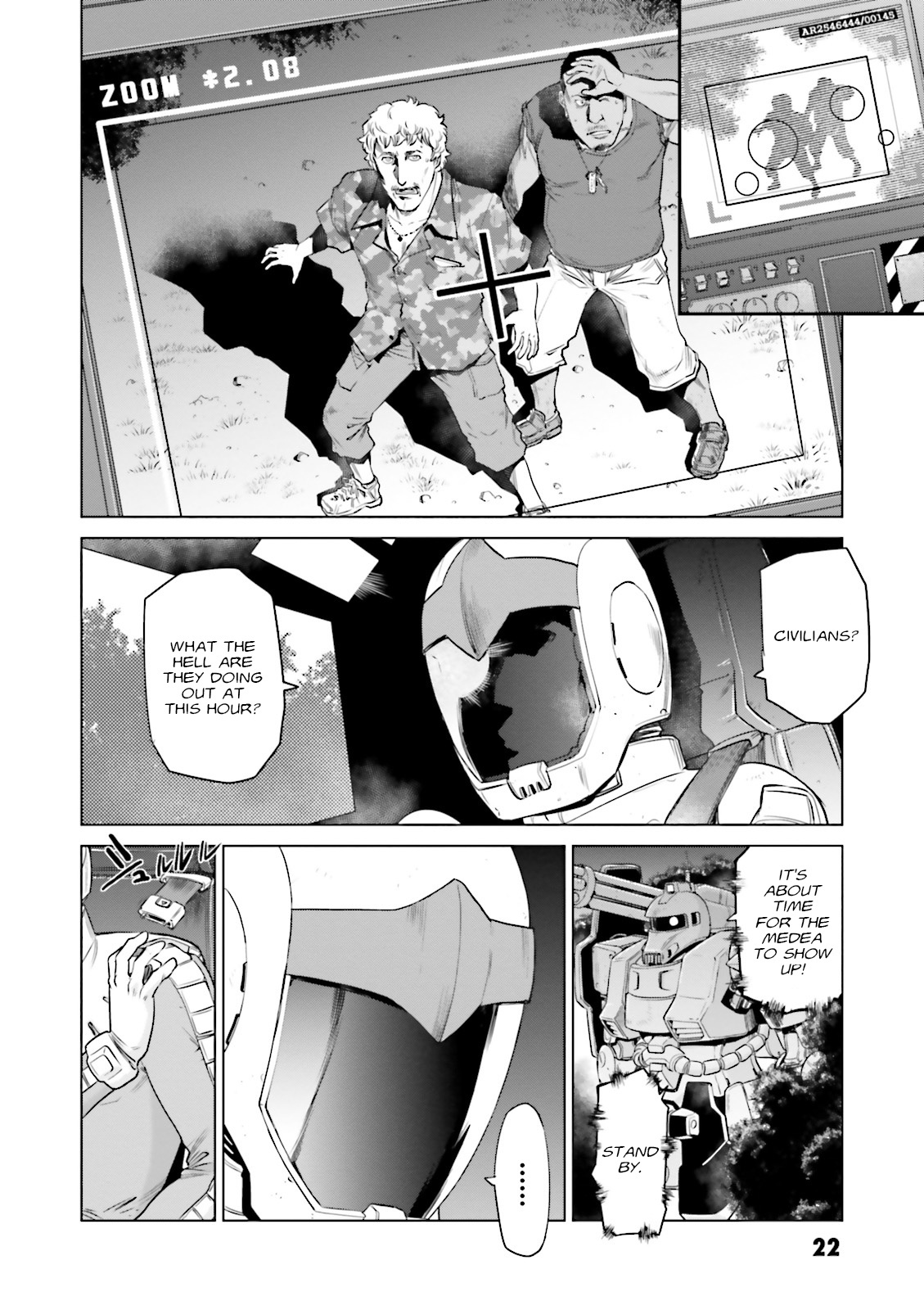 Mobile Suit Gundam Ground Zero - Rise From The Ashes - Vol.1 Chapter 0: Warning Signs