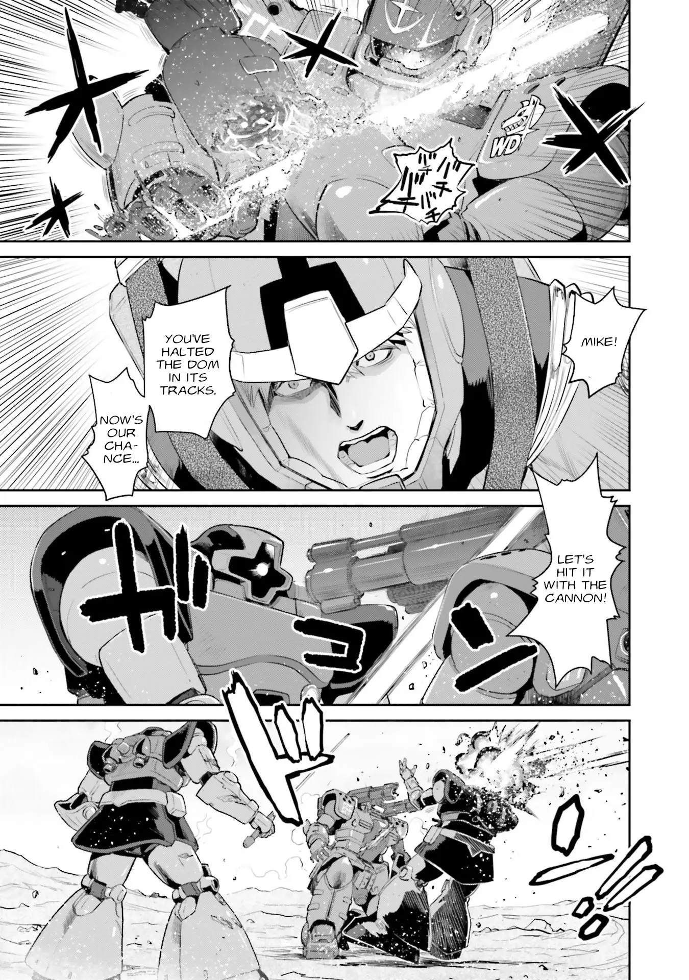 Mobile Suit Gundam Ground Zero - Rise From The Ashes - Vol.3 Chapter 14: Stairway To The Moon