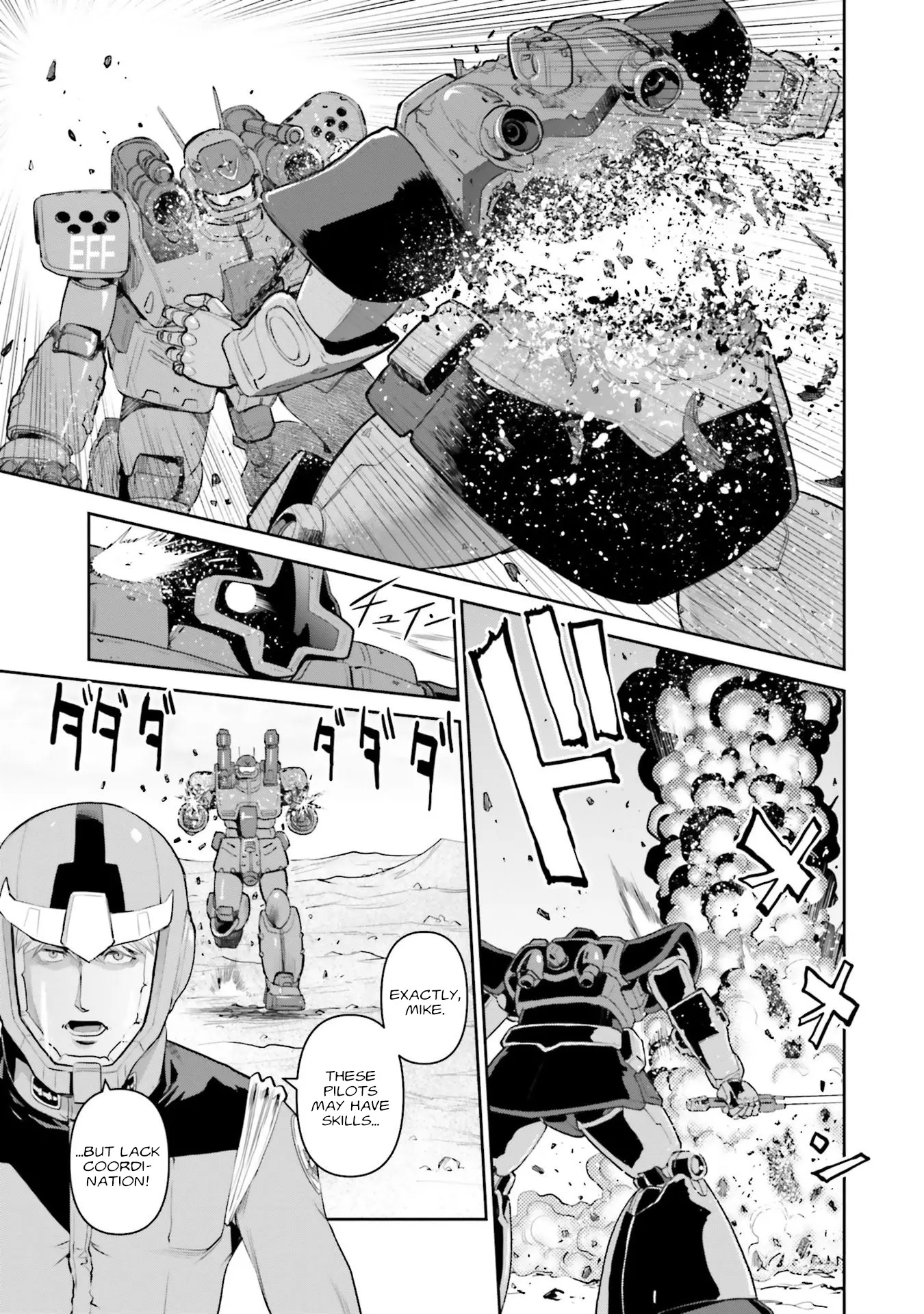 Mobile Suit Gundam Ground Zero - Rise From The Ashes - Vol.3 Chapter 14: Stairway To The Moon