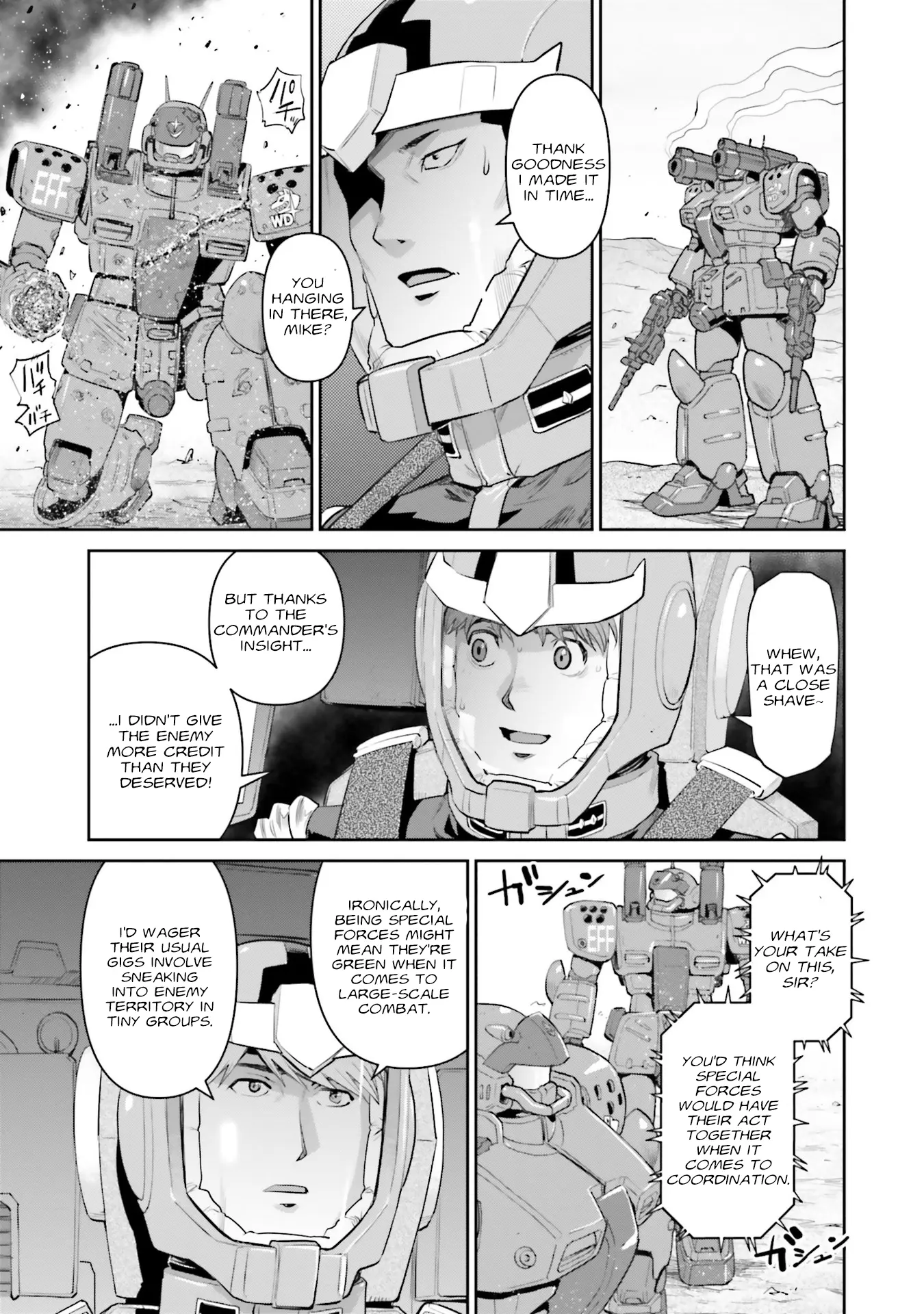 Mobile Suit Gundam Ground Zero - Rise From The Ashes - Vol.3 Chapter 14: Stairway To The Moon