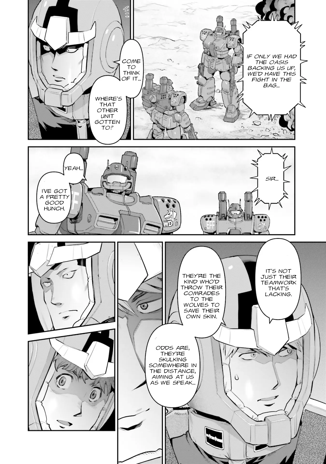 Mobile Suit Gundam Ground Zero - Rise From The Ashes - Vol.3 Chapter 14: Stairway To The Moon