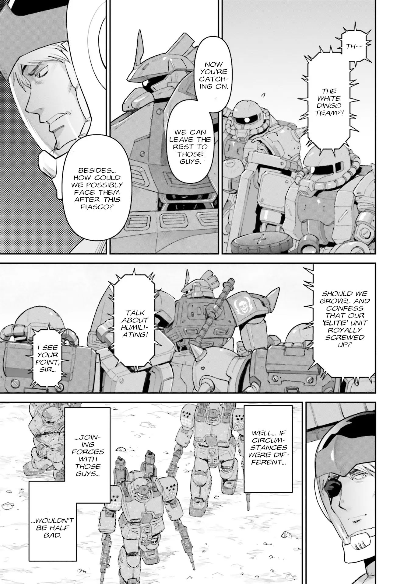 Mobile Suit Gundam Ground Zero - Rise From The Ashes - Vol.3 Chapter 14: Stairway To The Moon