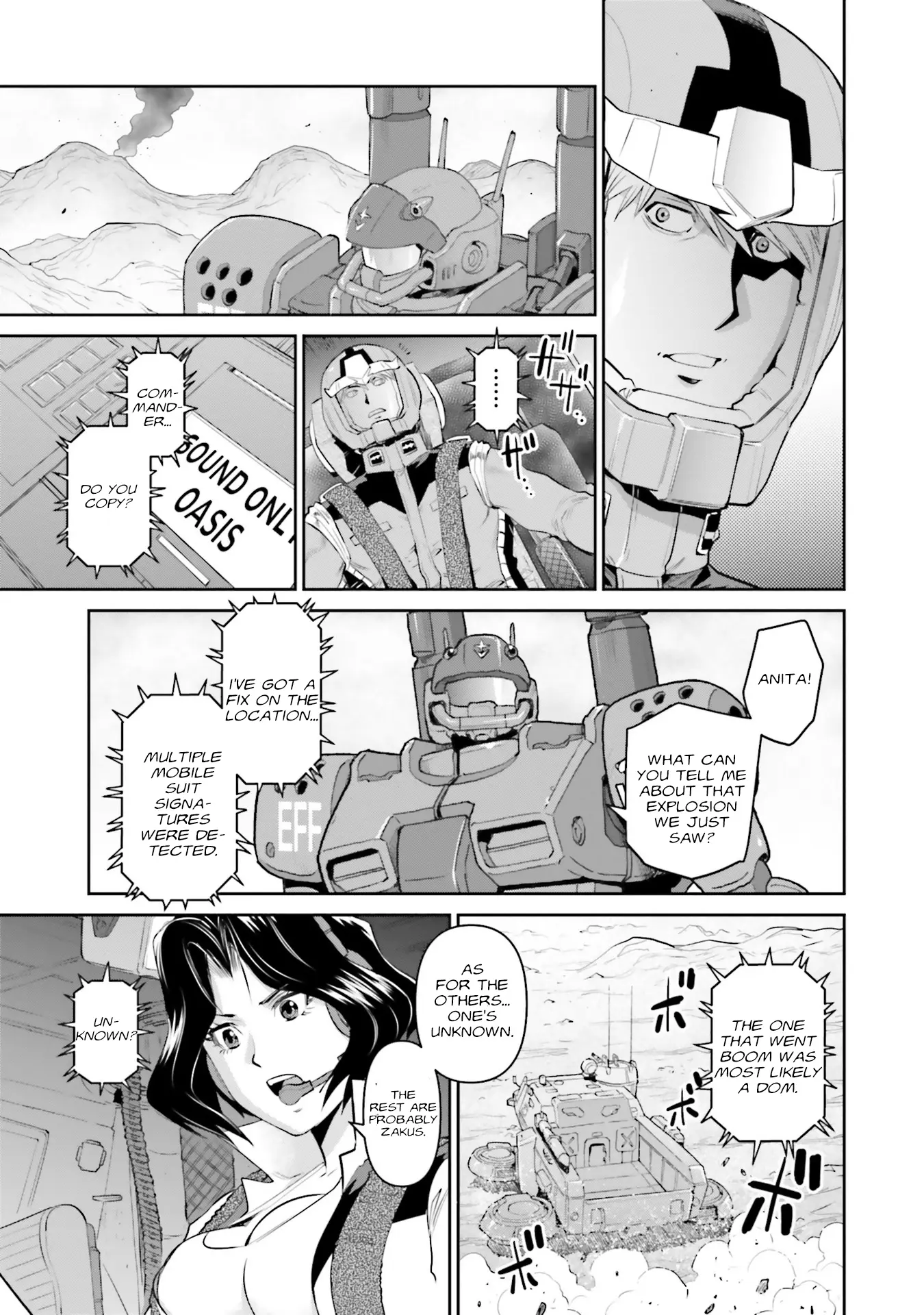 Mobile Suit Gundam Ground Zero - Rise From The Ashes - Vol.3 Chapter 14: Stairway To The Moon