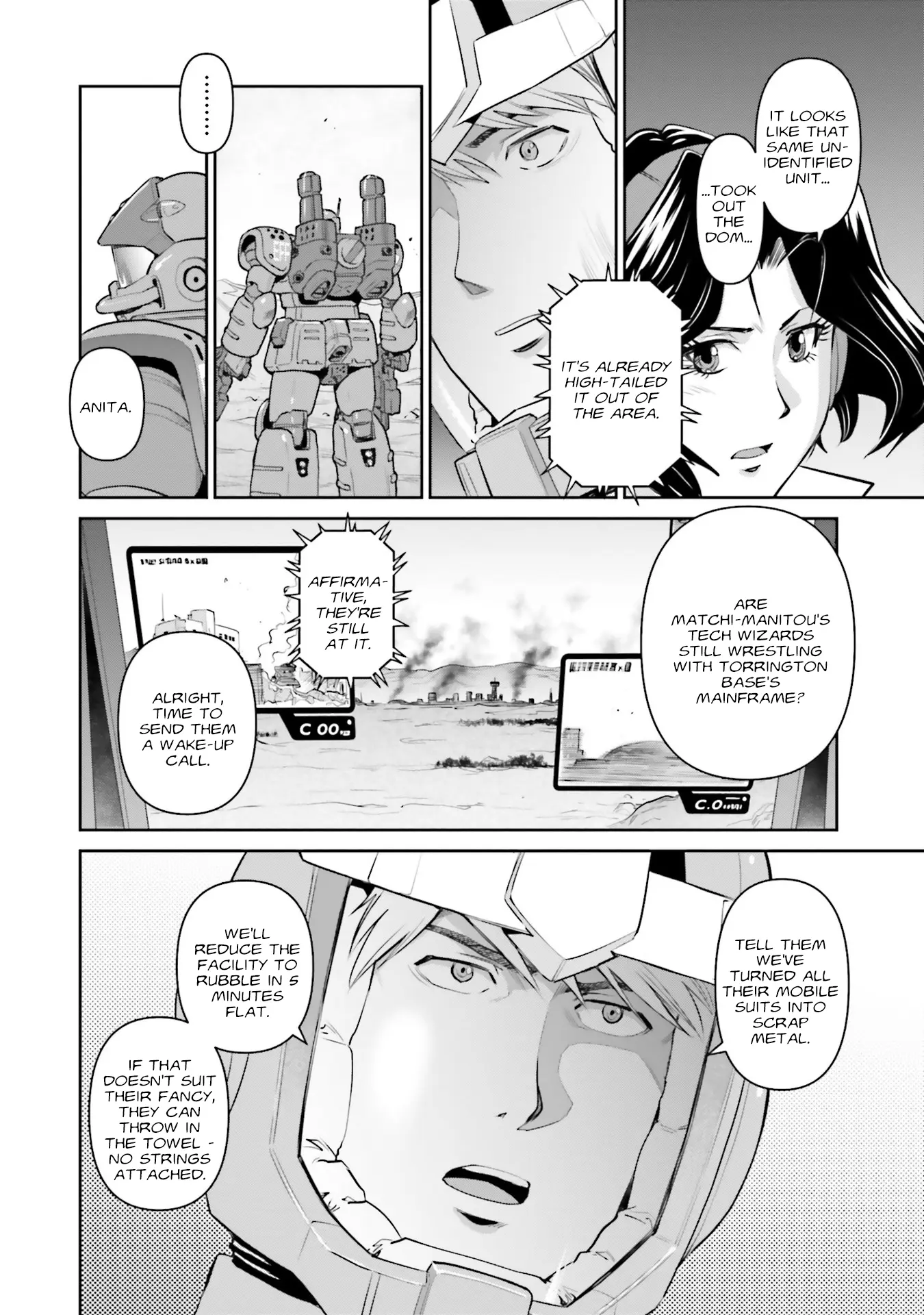 Mobile Suit Gundam Ground Zero - Rise From The Ashes - Vol.3 Chapter 14: Stairway To The Moon