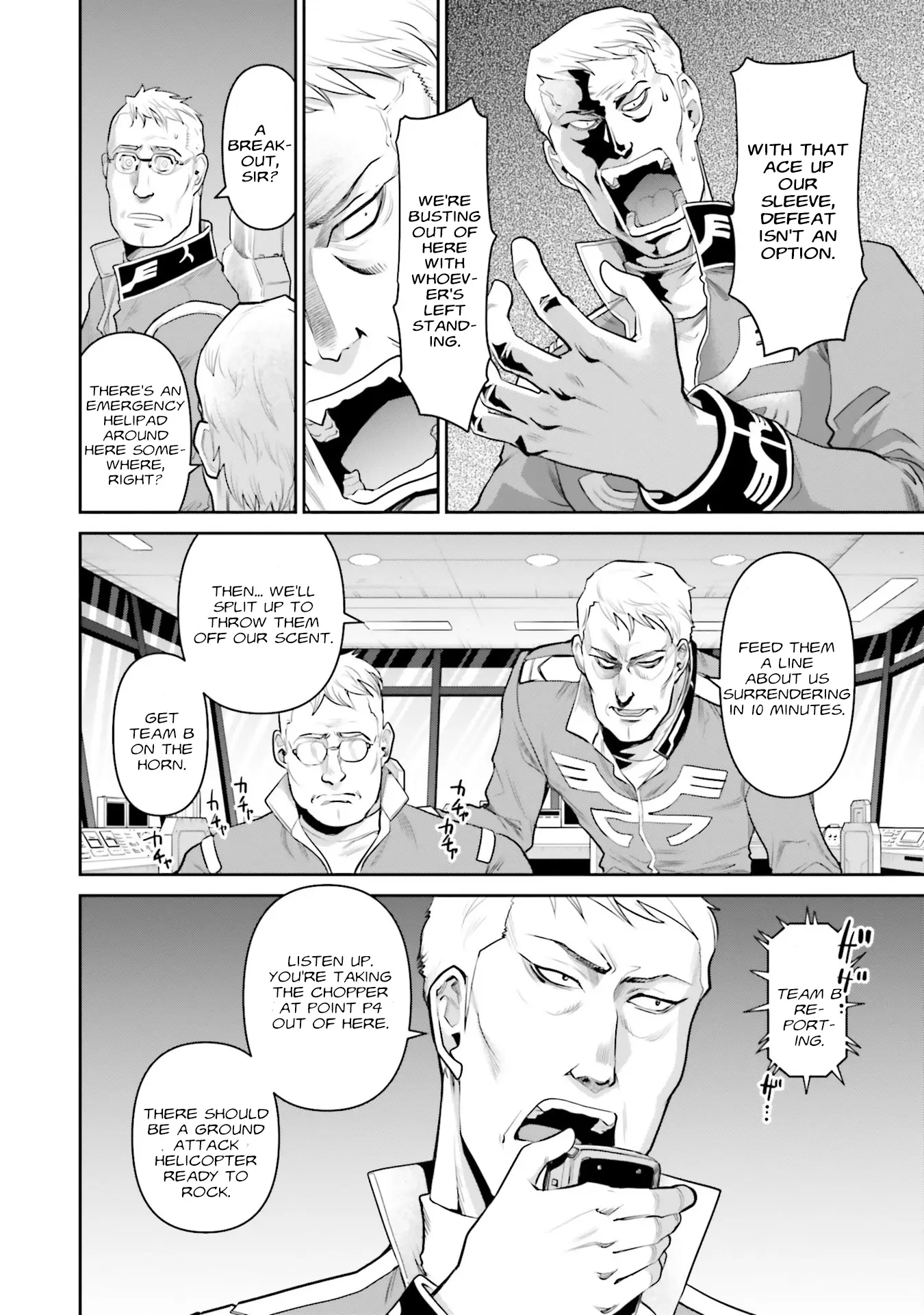 Mobile Suit Gundam Ground Zero - Rise From The Ashes - Vol.3 Chapter 14: Stairway To The Moon