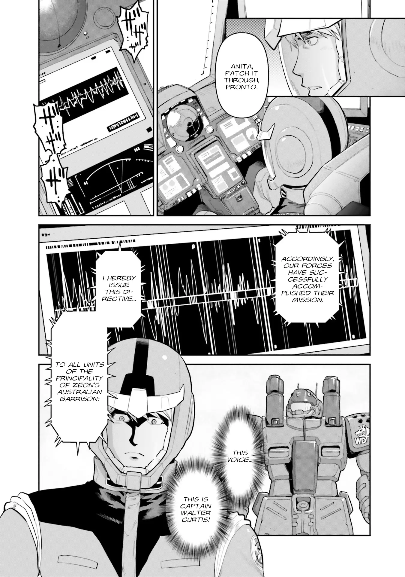 Mobile Suit Gundam Ground Zero - Rise From The Ashes - Vol.3 Chapter 14: Stairway To The Moon