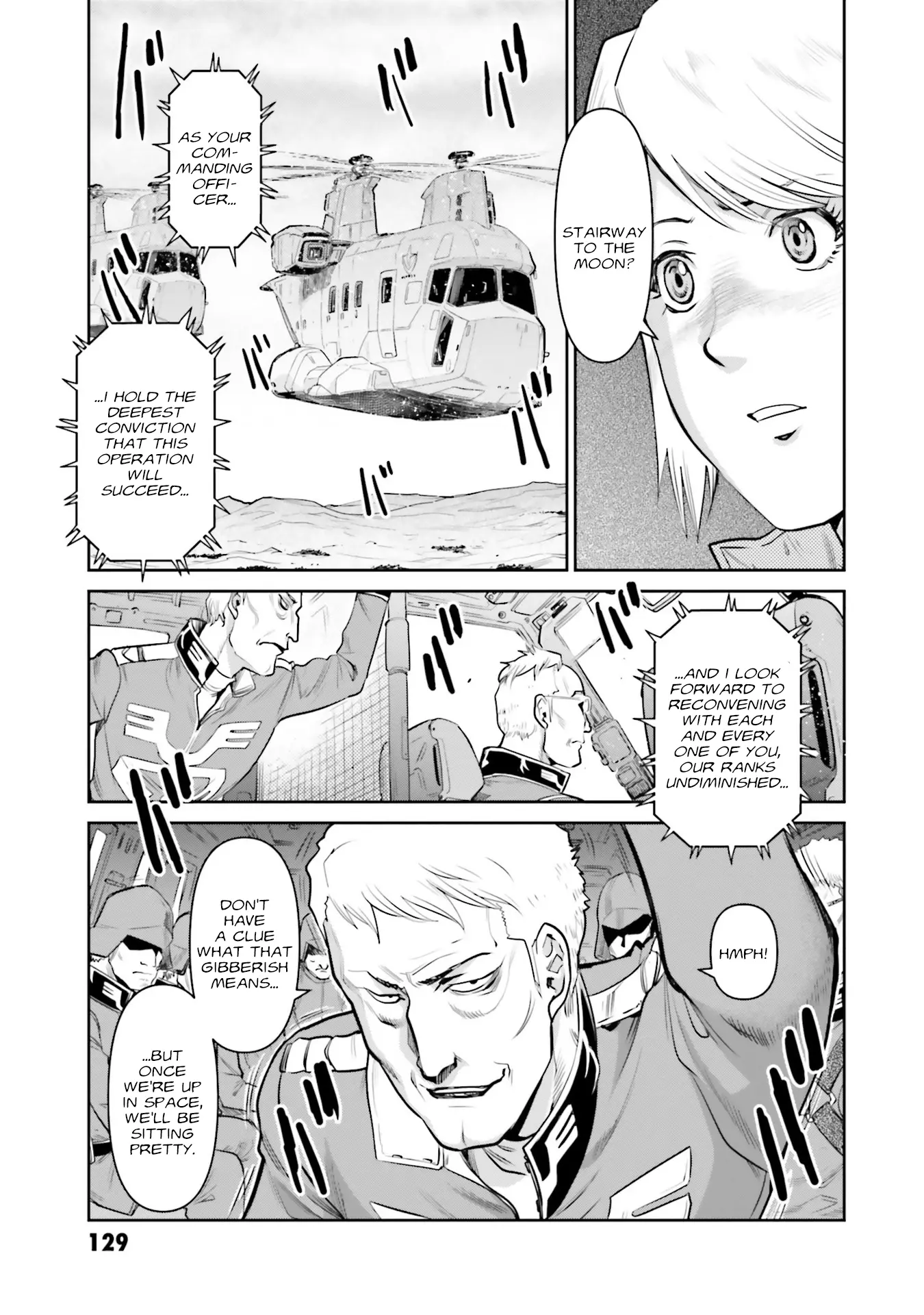 Mobile Suit Gundam Ground Zero - Rise From The Ashes - Vol.3 Chapter 14: Stairway To The Moon