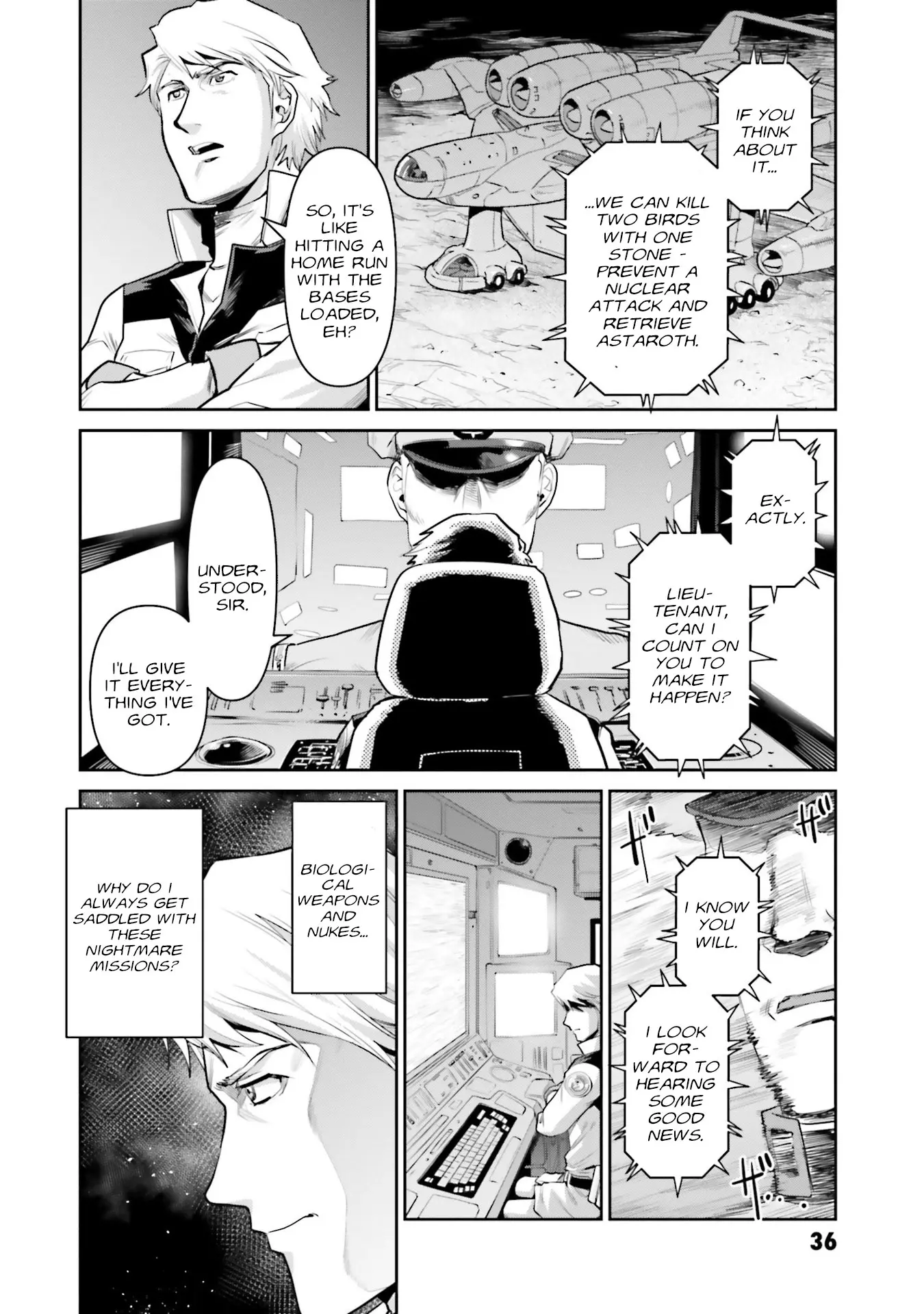 Mobile Suit Gundam Ground Zero - Rise From The Ashes - Vol.3 Chapter 12: Leung's Confession