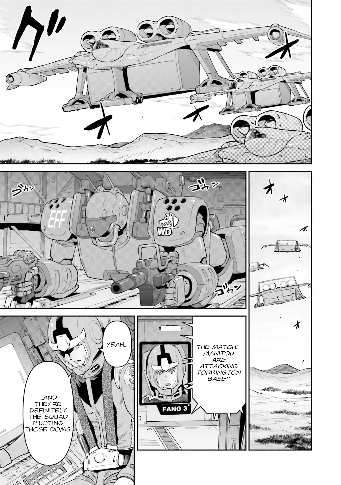 Mobile Suit Gundam Ground Zero - Rise From The Ashes - Vol.3 Chapter 12: Leung's Confession