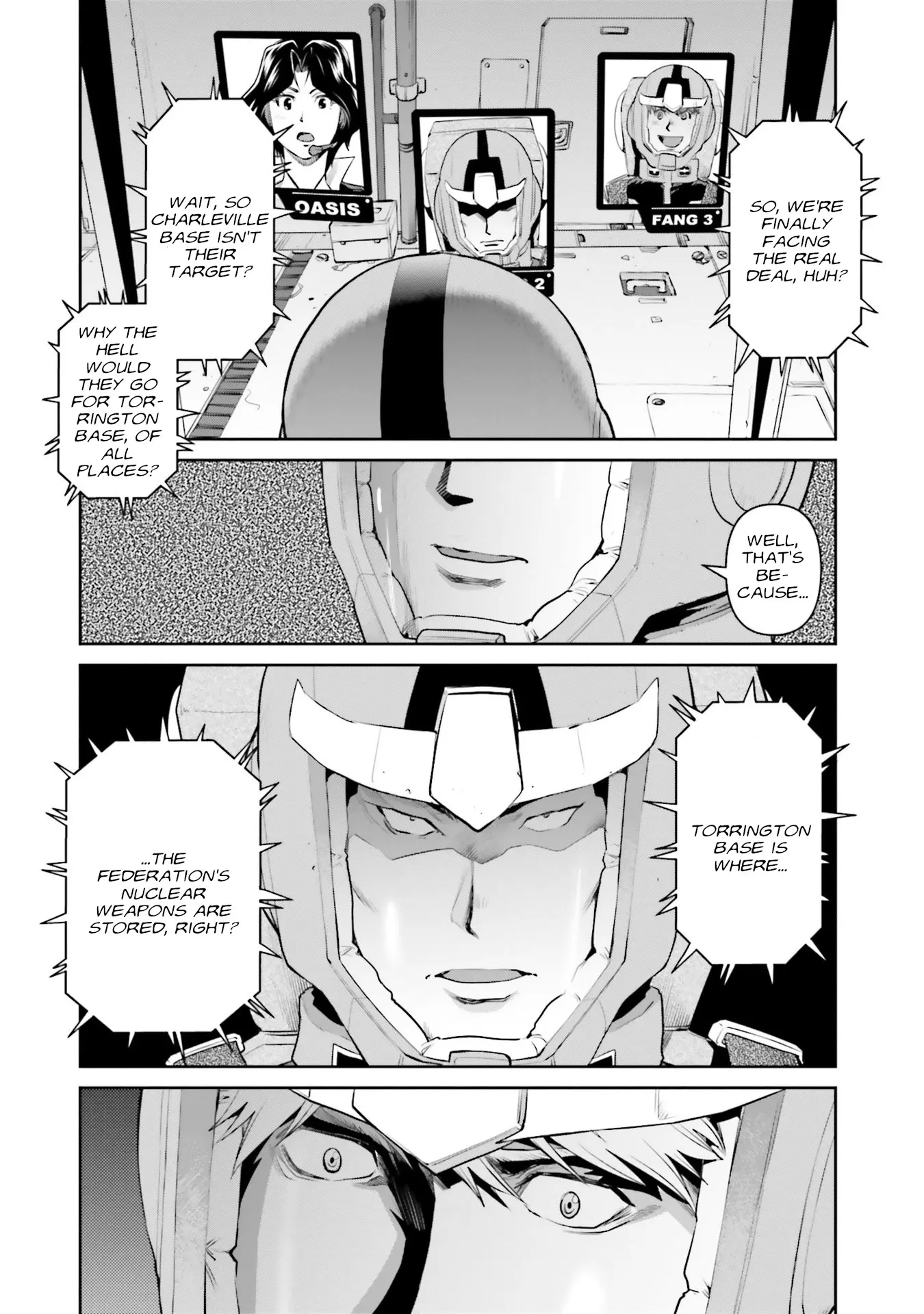 Mobile Suit Gundam Ground Zero - Rise From The Ashes - Vol.3 Chapter 12: Leung's Confession