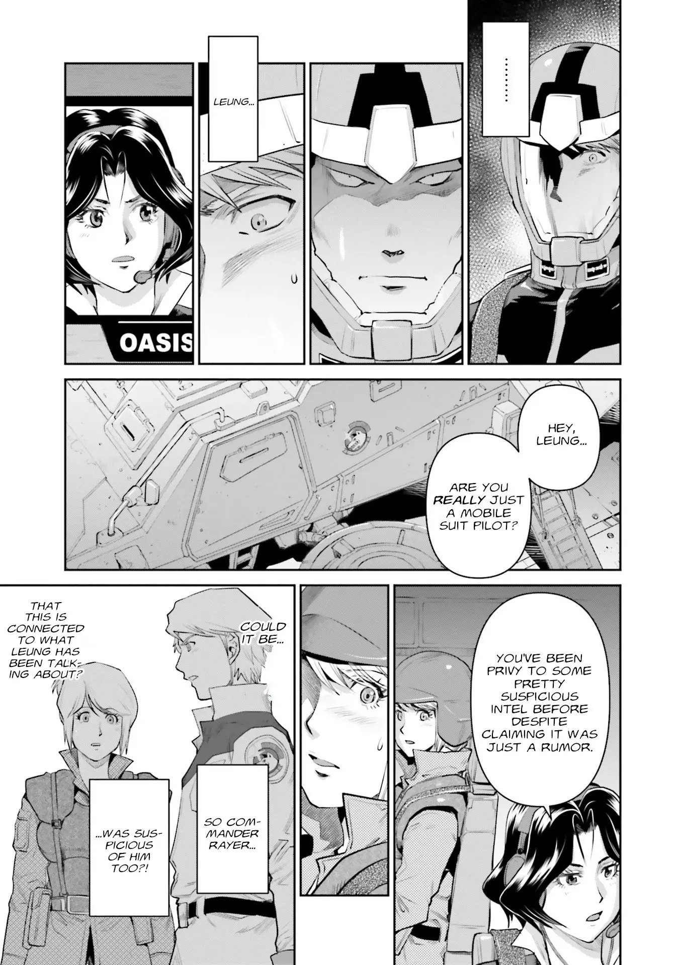 Mobile Suit Gundam Ground Zero - Rise From The Ashes - Vol.3 Chapter 12: Leung's Confession