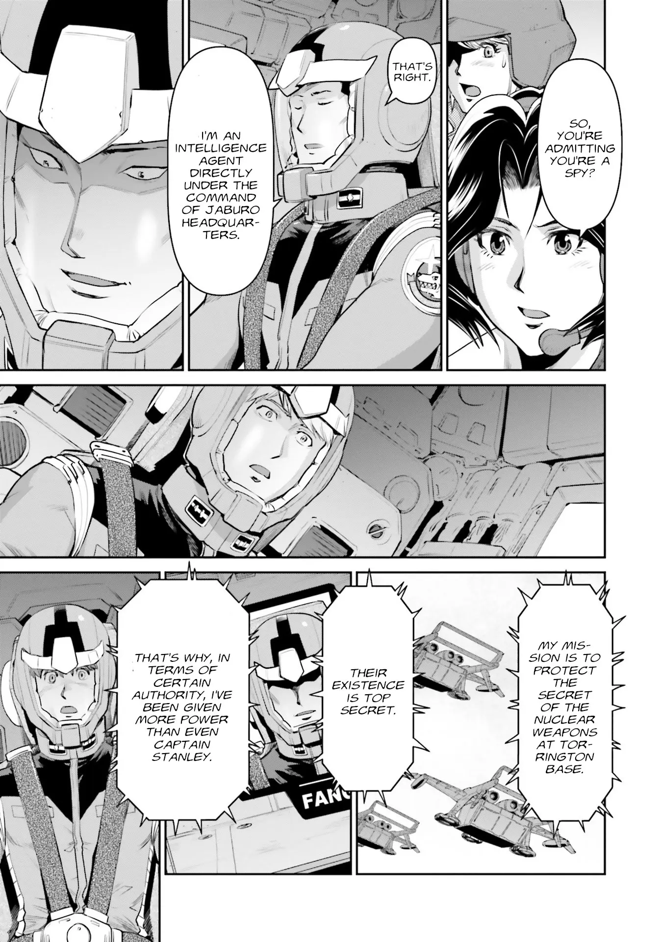 Mobile Suit Gundam Ground Zero - Rise From The Ashes - Vol.3 Chapter 12: Leung's Confession