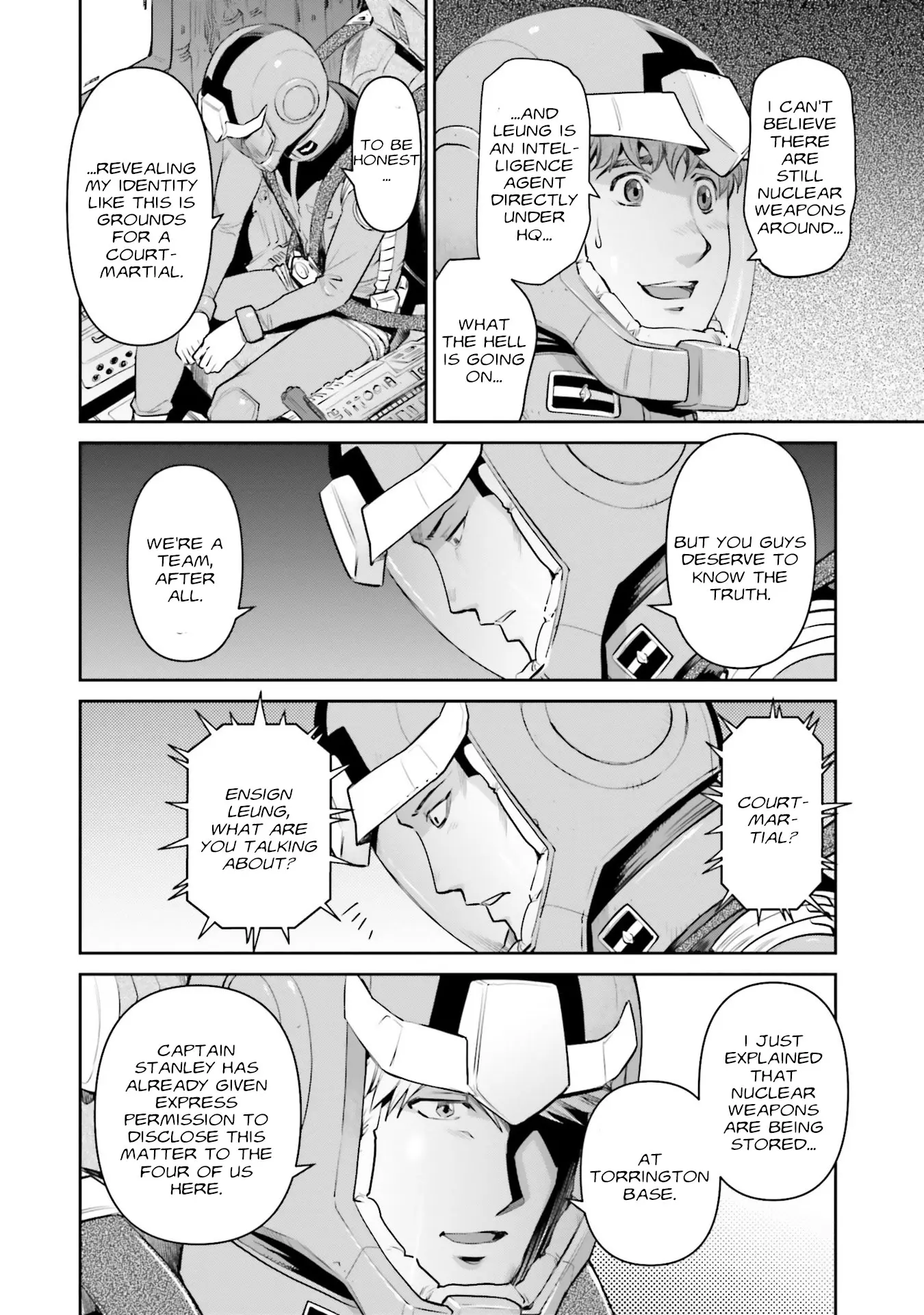 Mobile Suit Gundam Ground Zero - Rise From The Ashes - Vol.3 Chapter 12: Leung's Confession